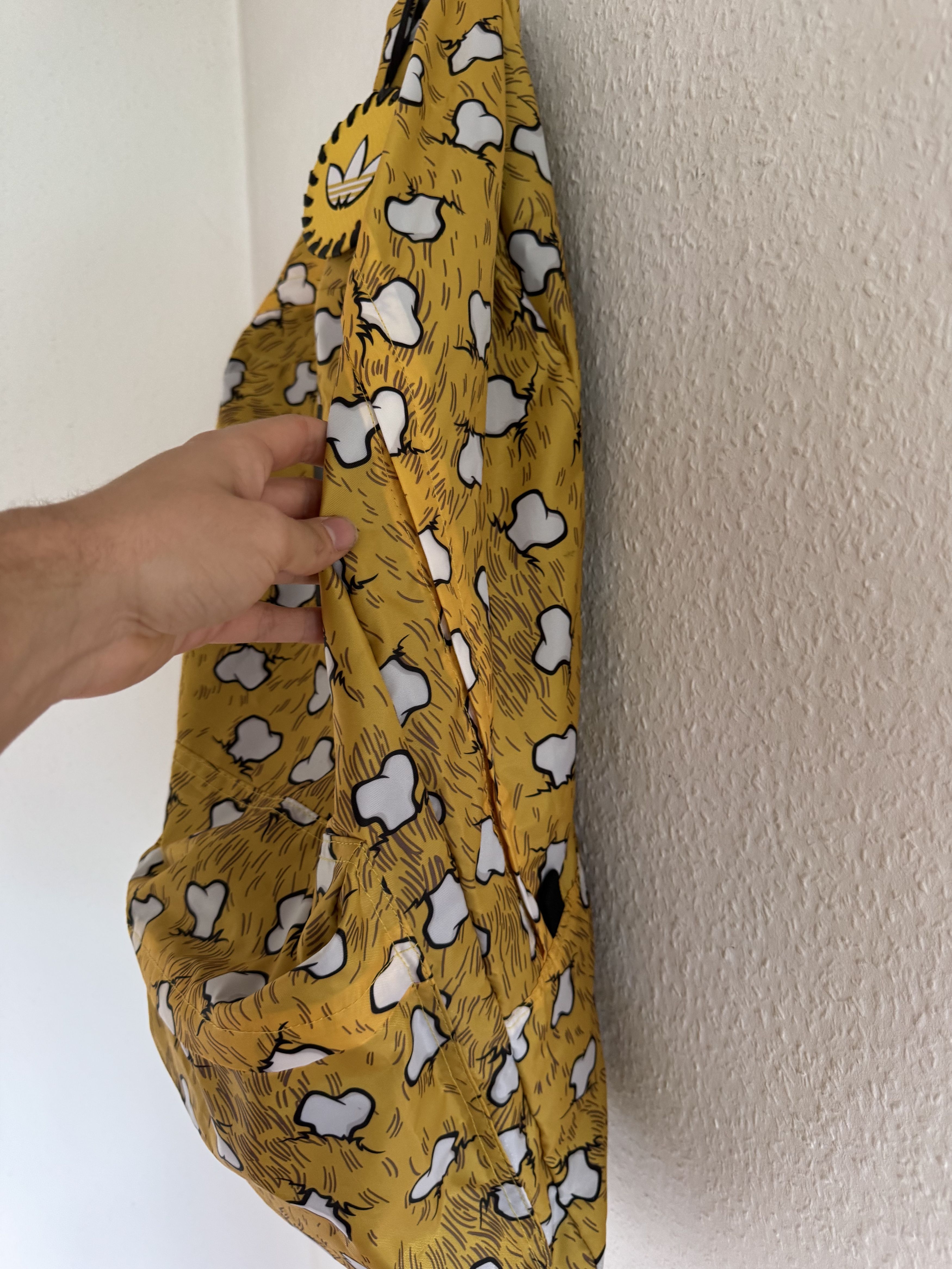 Adidas × Jeremy Scott Yellow Bones XXL Backpack Size ONE SIZE - 4 Thumbnail