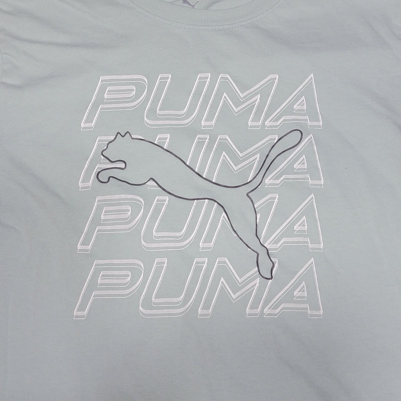 Puma Puma Lt. Green Tee - Size Medium Size M / US 6-8 / IT 42-44 - 2 Thumbnail