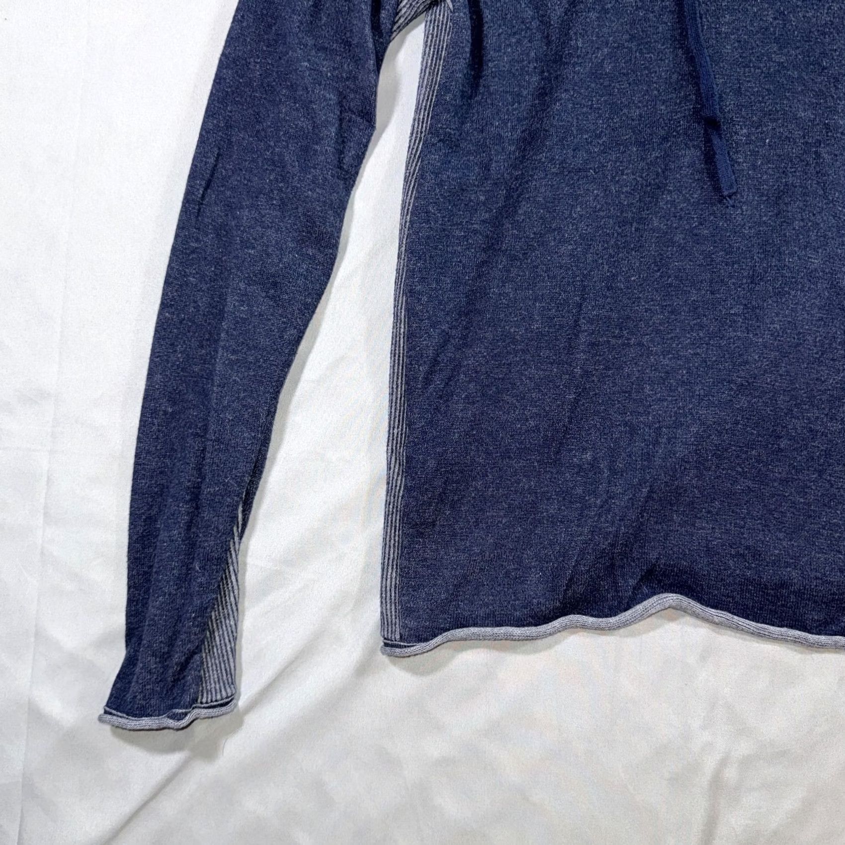 Vince Vince Hoodie Sweatshirt Mens XL Blue Knit Henley Pullover Lightweight Casual Size US XL / EU 56 / 4 - 6 Thumbnail