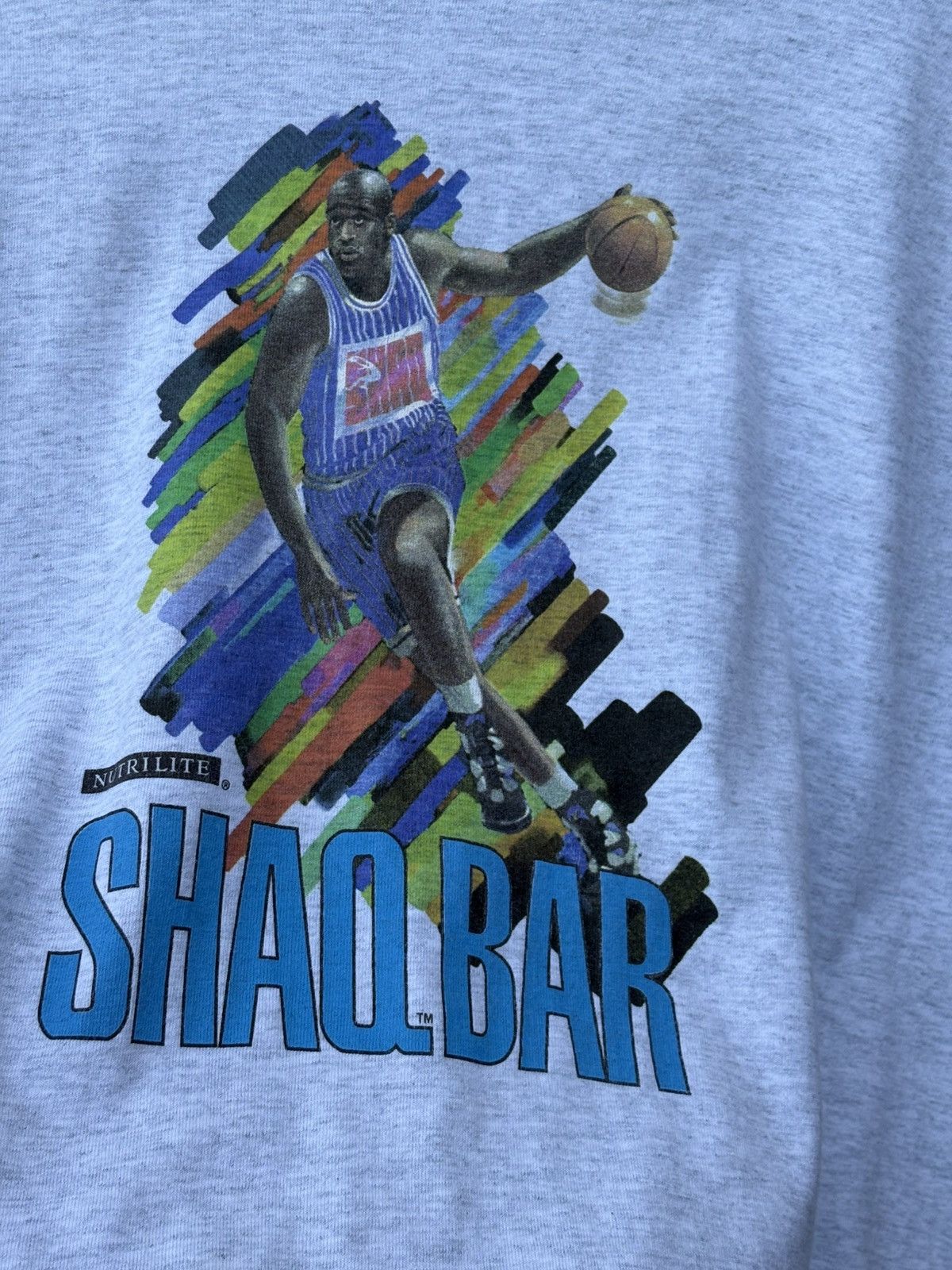 NBA Vintage Nutrilite SHAQ Bar Shaquille NBA Tshirt USA Size US L / EU 52-54 / 3 - 5 Thumbnail