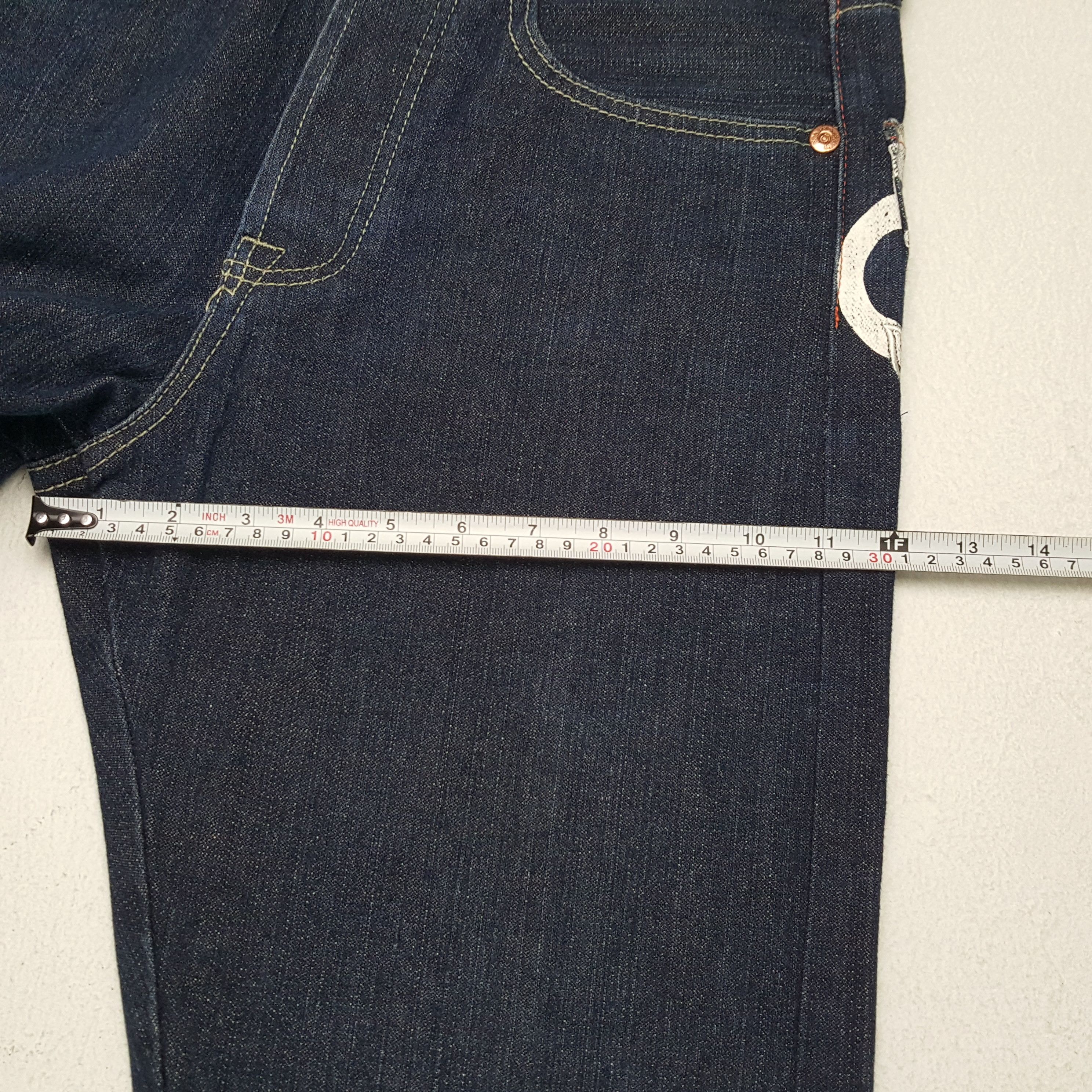 Christian Audigier × Ed Hardy Vintage ED HARDY Streewear Skateboard Style Jeans Size US 30 / EU 46 - 9 Thumbnail