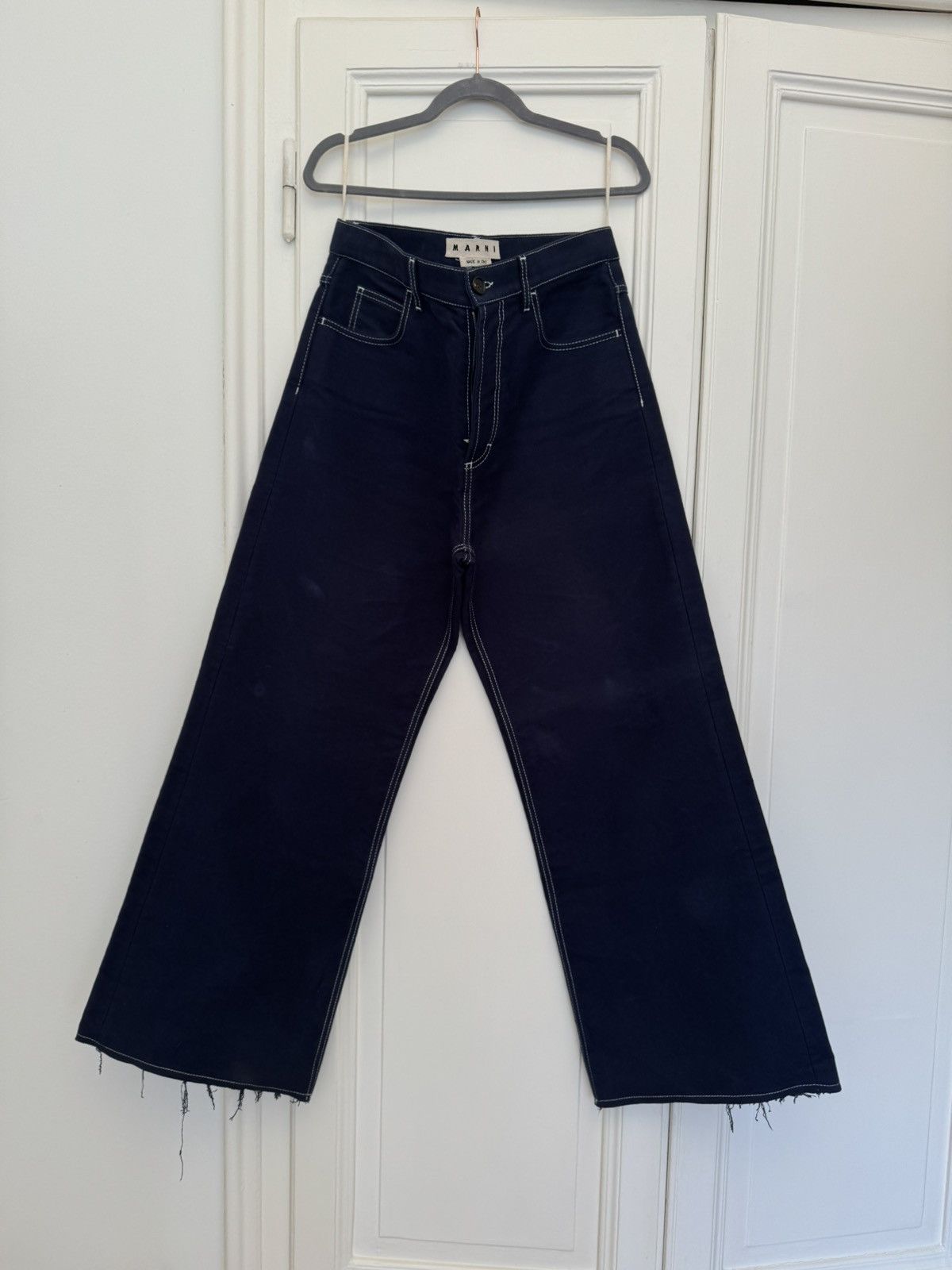 Marni MARNI thick blue jeans FW19 Size US 34 / EU 50 - 2 Thumbnail
