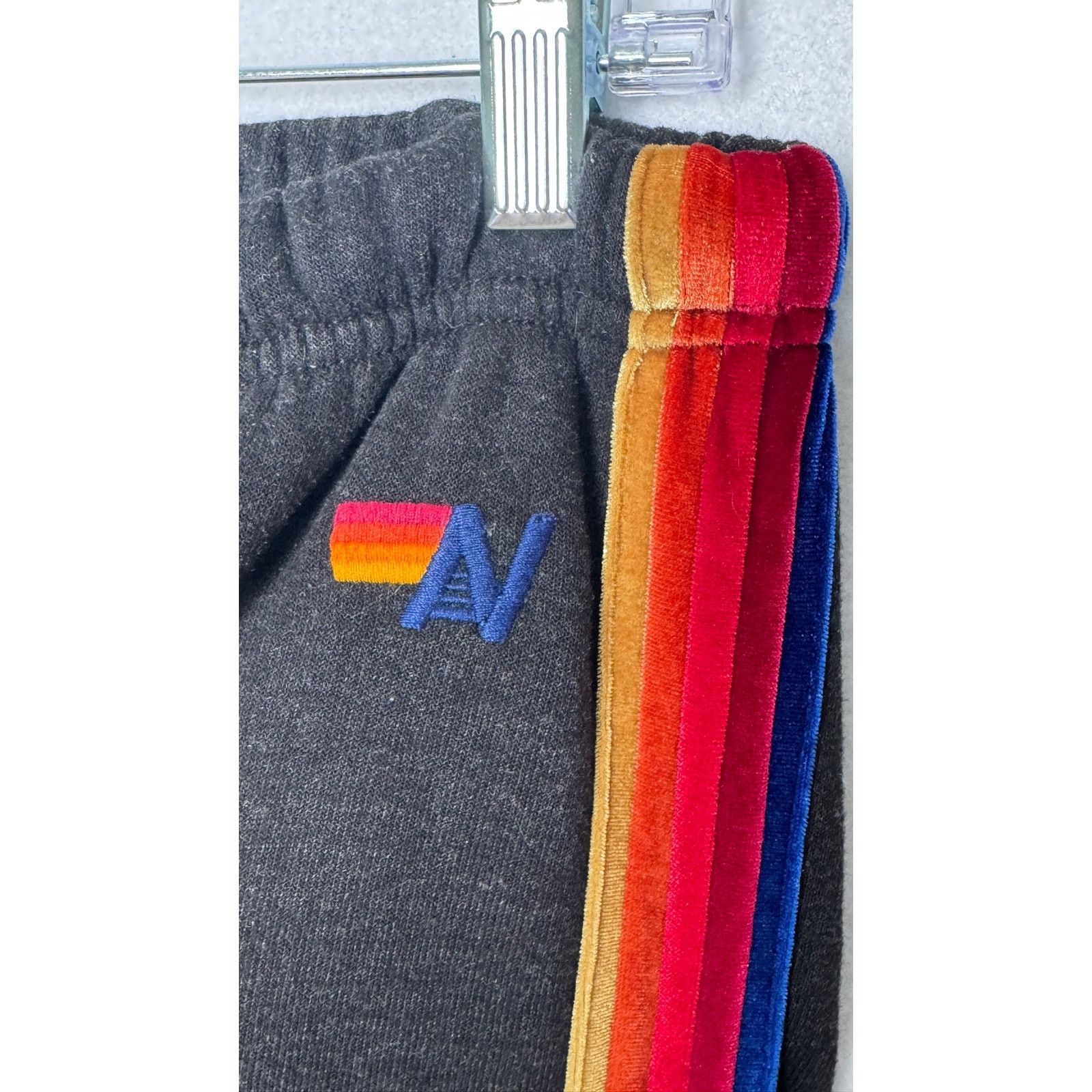 Aviator Nation 2010s Aviator Nation Rainbow Stripe Hoodie Jogger Set S/L Size S / US 4 / IT 40 - 9 Thumbnail