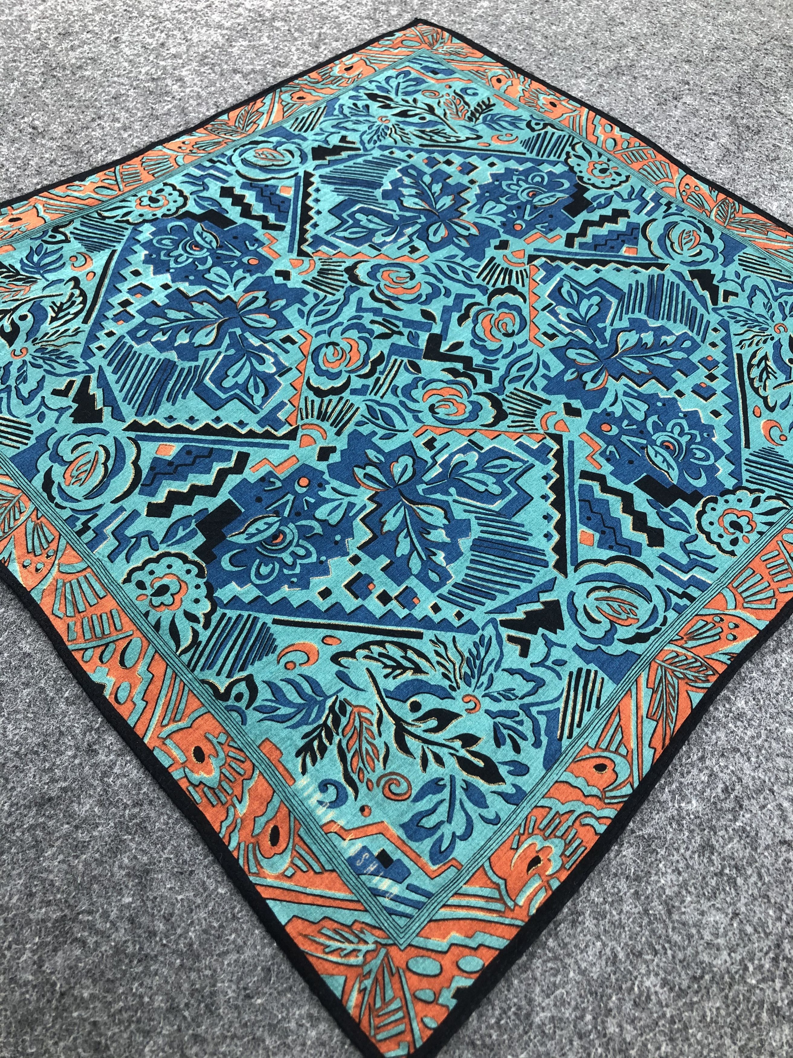 Hiroko Koshino Homme × Vintage Hiroko Koshino Handkerchief / Bandana / Neckerchief Size ONE SIZE - 4 Thumbnail