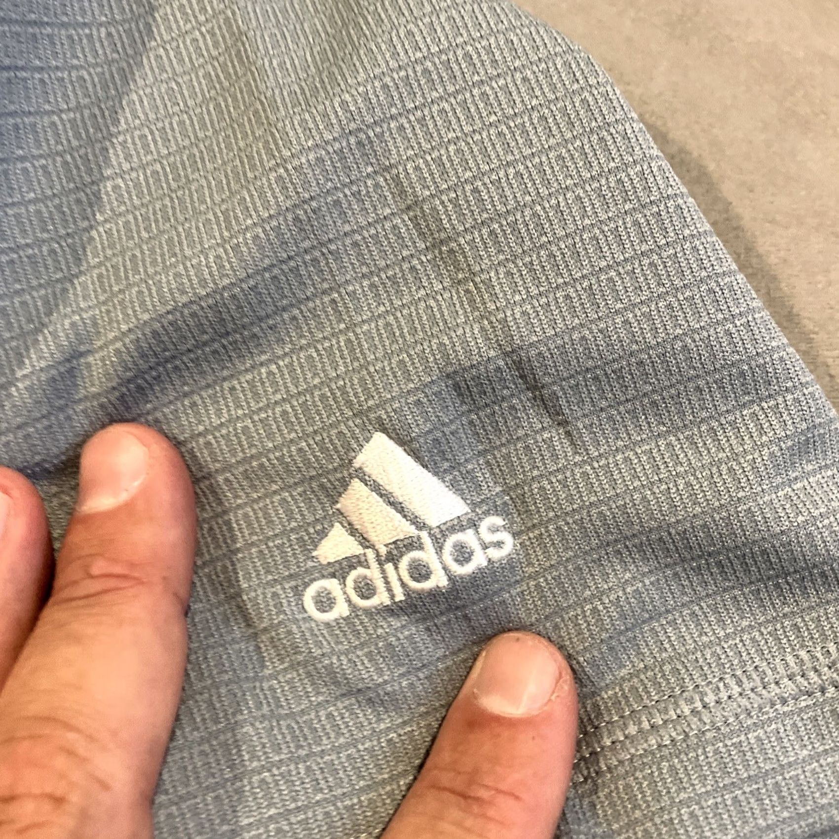Adidas adidas Climalite NBA PLAYOFFS Embroidered Golf Polo Men XXL Blue Golf Polo Regular Short Sleeve Button Club Embroidered Performance/Activity Golf Men Size US XXL / EU 58 / 5 - 3 Thumbnail