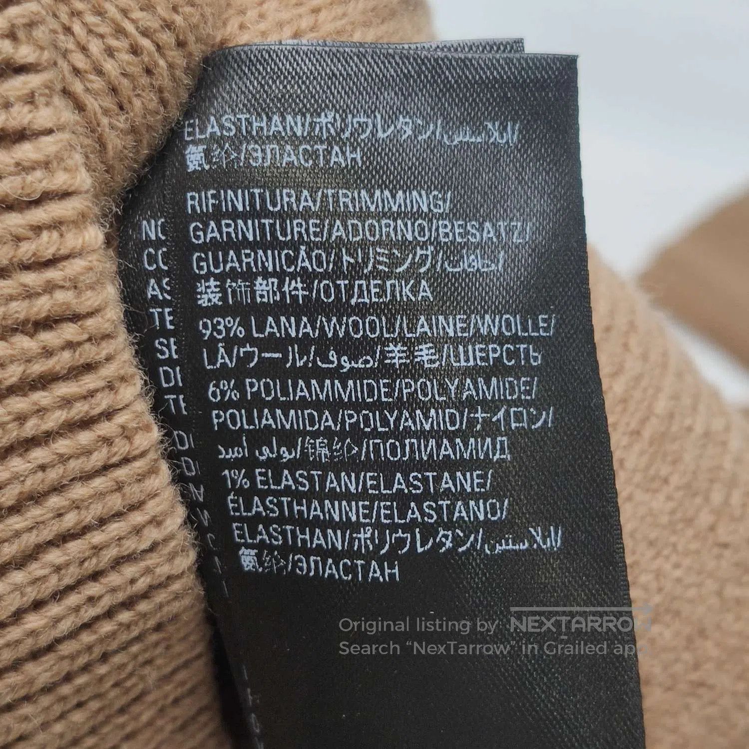 Balenciaga Balenciaga Size S Wool Blend Letter Logo Crewneck Sweater. Size S / US 4 / IT 40 - 6 Thumbnail