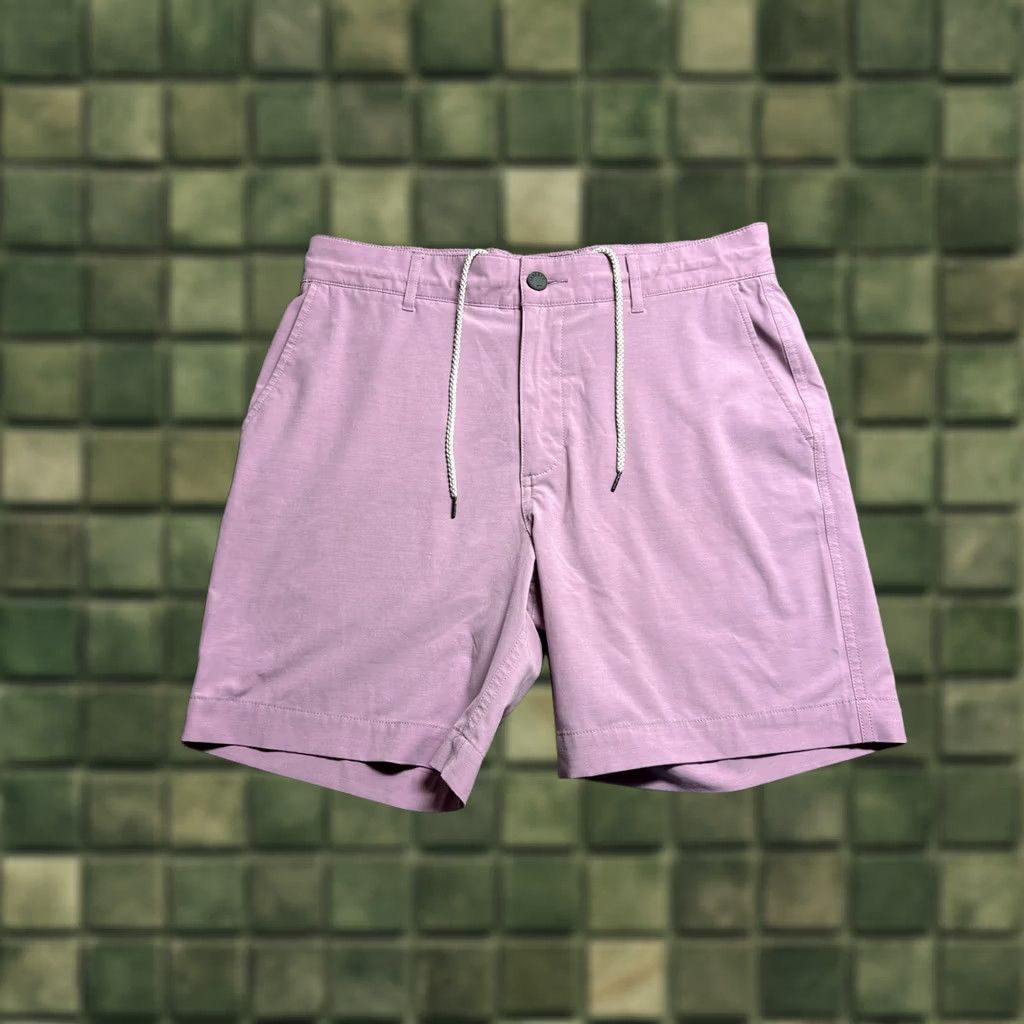 Faherty Faherty All Day Shorts Mens 30 Pink Stretch Performance Coral Drawstrings Size US 30 / EU 46 - 1 Thumbnail