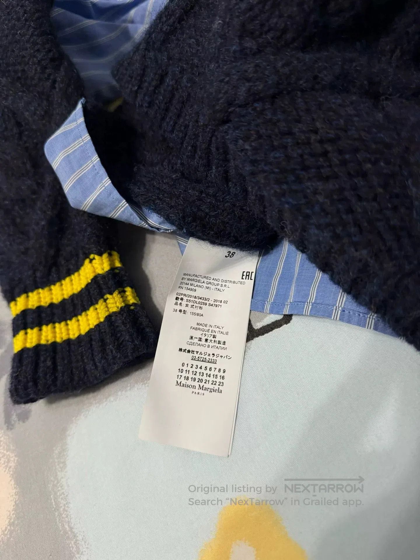 Maison Margiela Maison Margiela Patchwork Sweater and Shirt. Size US M / EU 48-50 / 2 - 6 Thumbnail