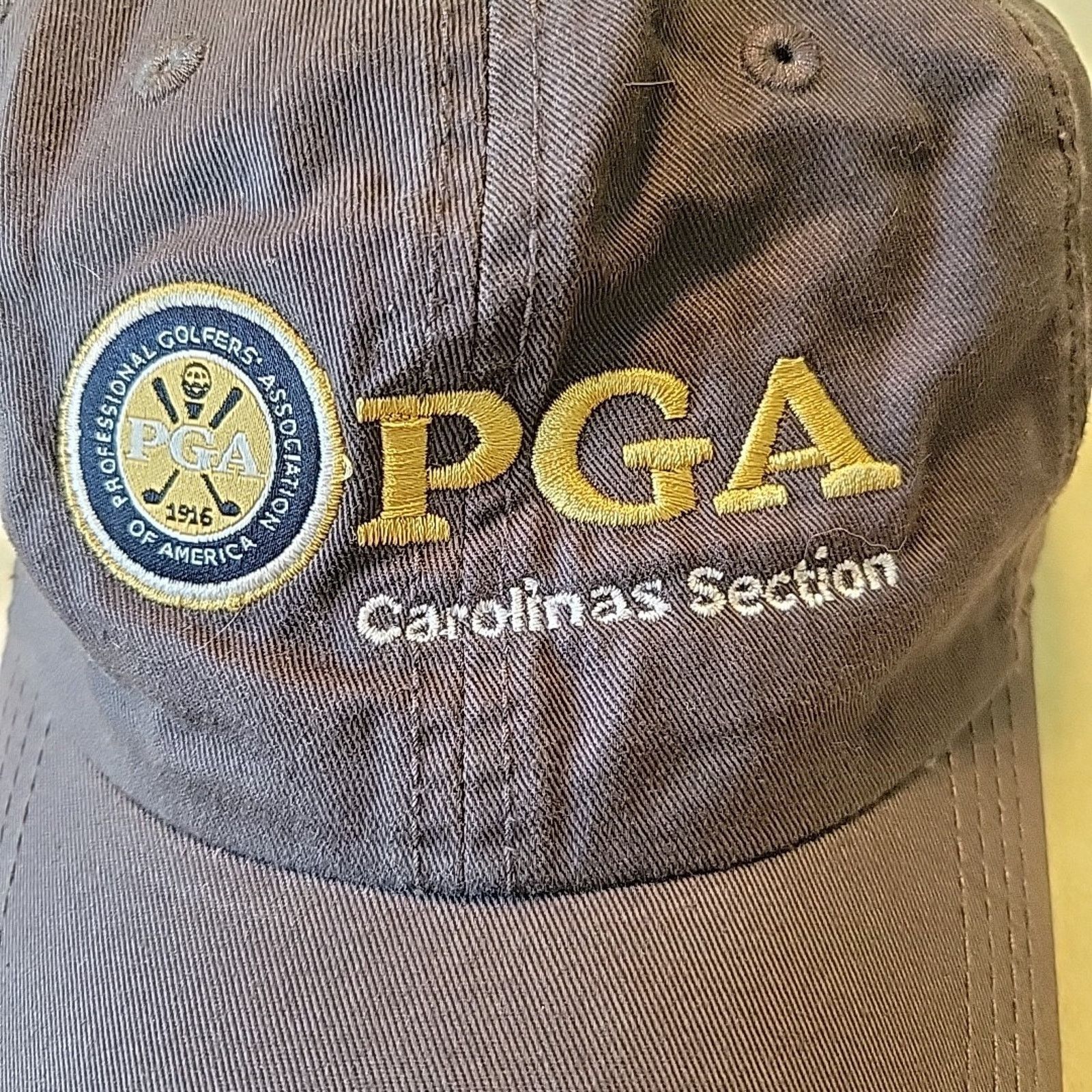 PGA Tour PGA Carolinas Section Blue Hat Professional Golf Association Size ONE SIZE - 7 Thumbnail
