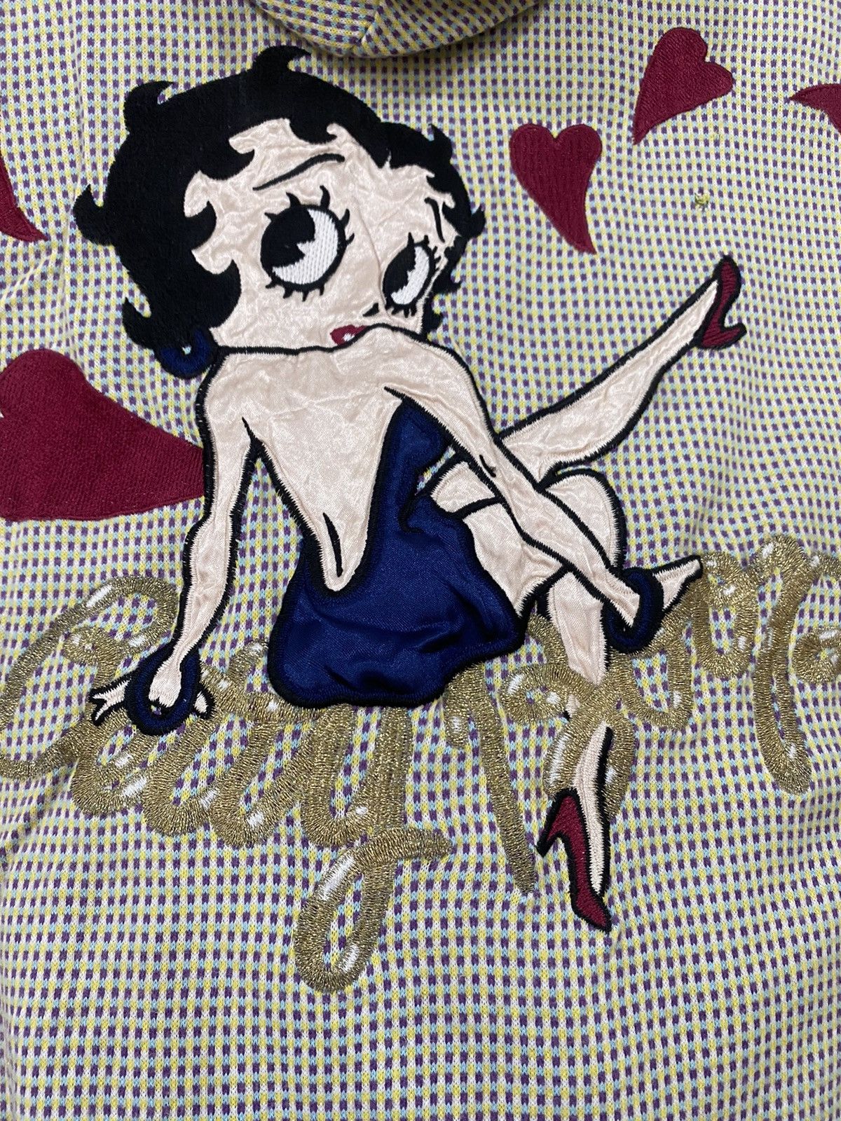 Cartoon Network ✅ VINTAGE BETTY BOOP super rare hoodies embrodered sweater Size US S / EU 44-46 / 1 - 5 Thumbnail