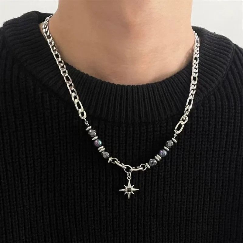 Japanese Brand Hip Hop Minimalist Starburst Necklace Size ONE SIZE - 3 Thumbnail
