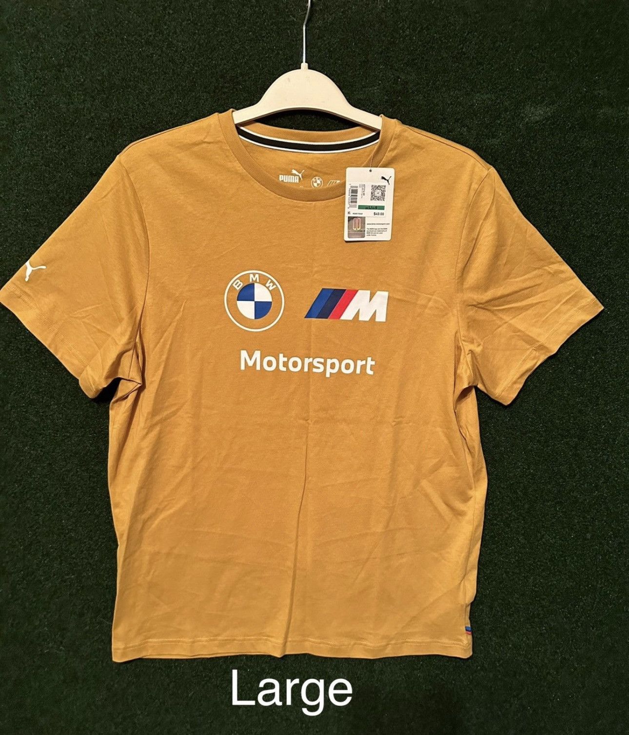 Puma Puma X BMW Motorsport/ T-Shirt/ sz Large/ NEW Size US L / EU 52-54 / 3 - 1 Thumbnail
