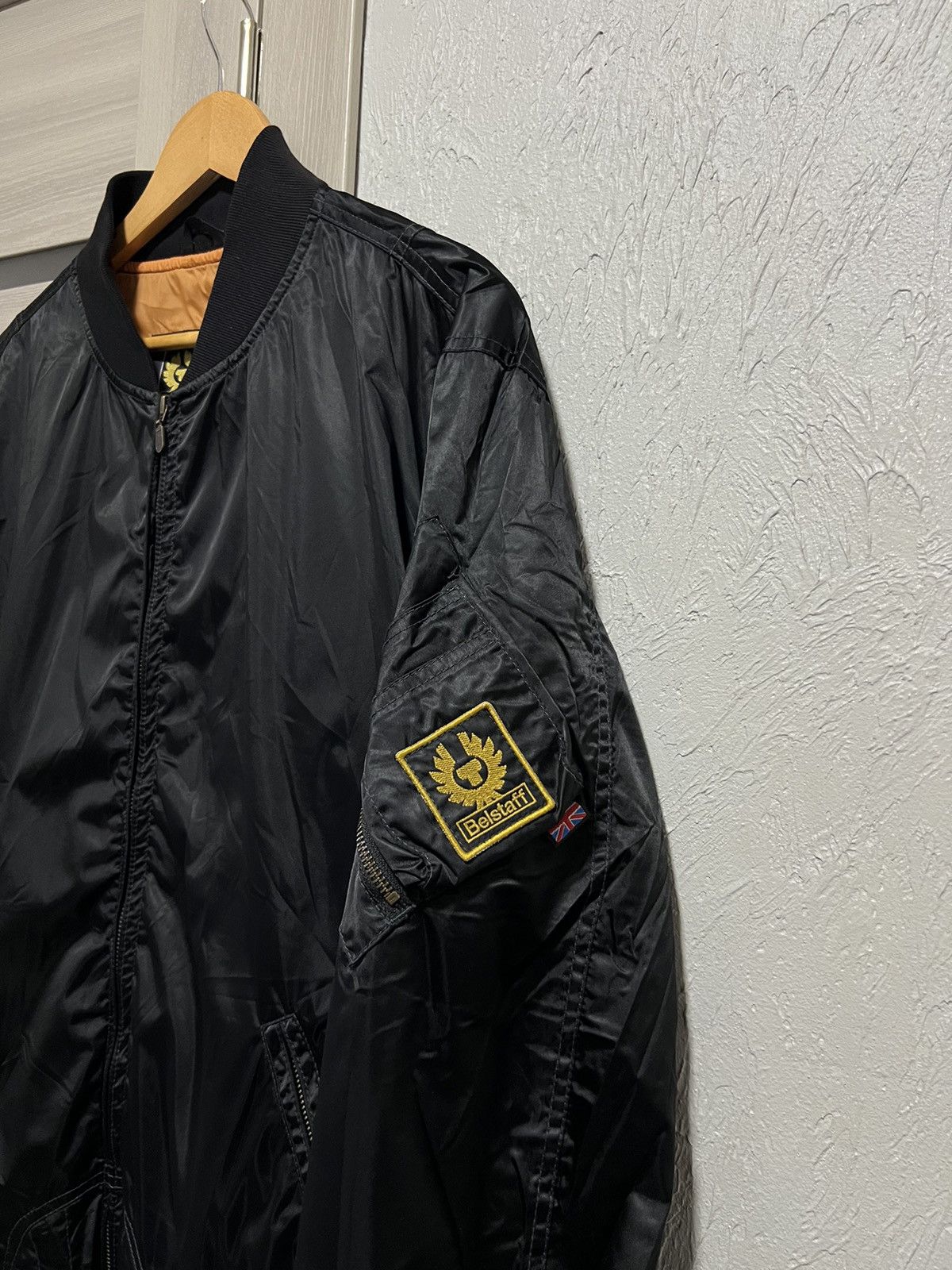 Other BELSTAFF VINTAGE 90s OLD SCHOOL BOMBER MOTO JACKET Size US XL / EU 56 / 4 - 9 Thumbnail