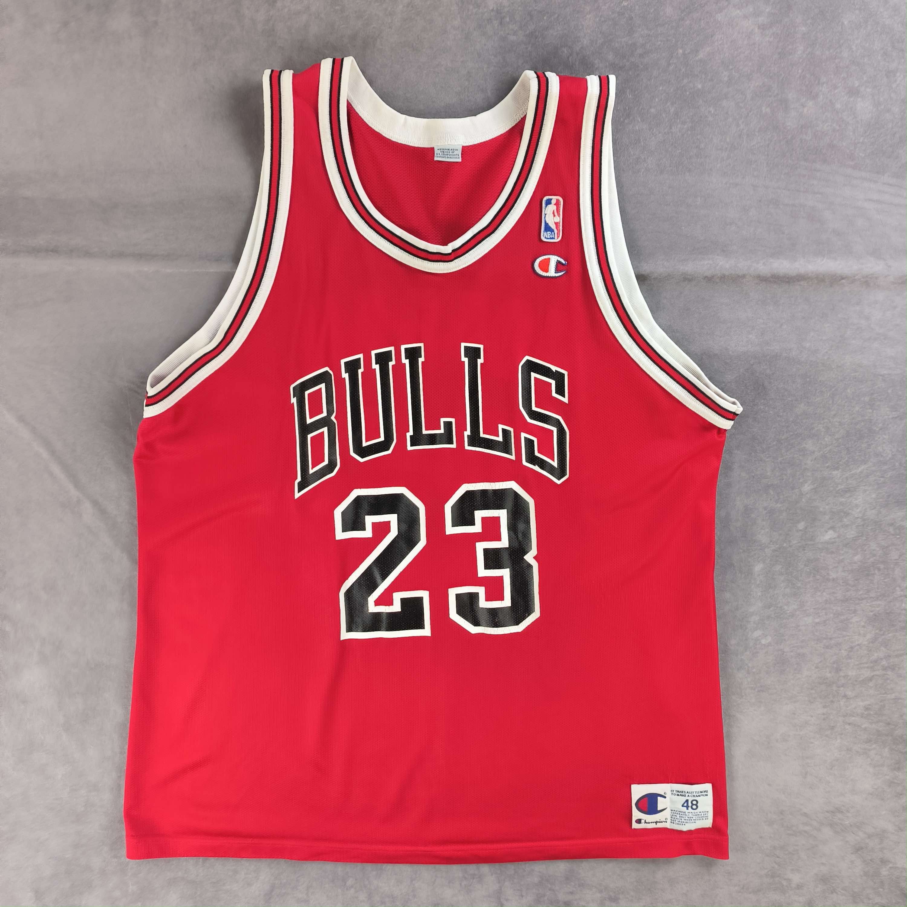 Champion Chicago Bulls Michael Jordan Champion NBA jersey size 48 Size US XL / EU 56 / 4 - 1 Thumbnail