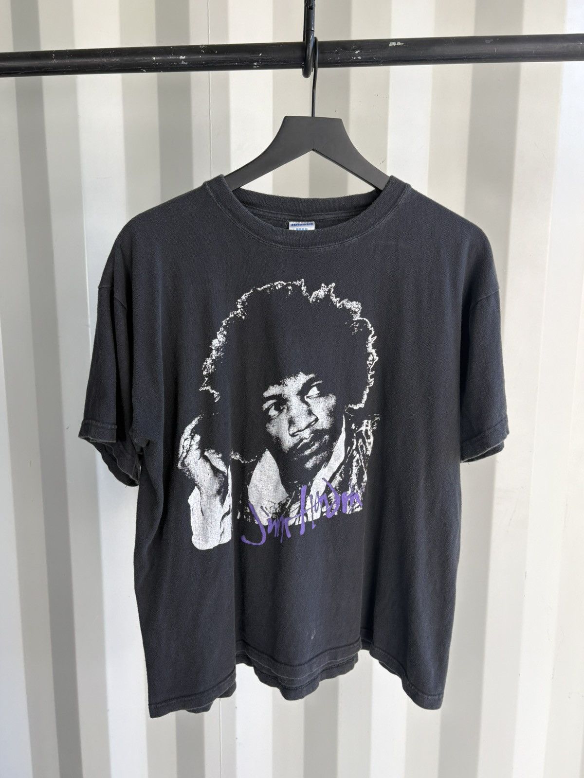 Vintage Vintage Jimi Hendrix Shirt Faded Distressed GRUNGE Band Size US L / EU 52-54 / 3 - 1 Thumbnail