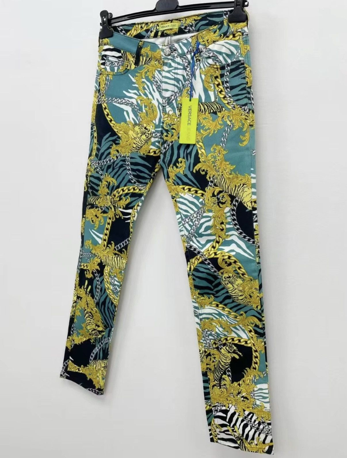 Versace VERSACE VJ Stretch Denim Jeans J30 Size US 30 / EU 46 - 2 Thumbnail