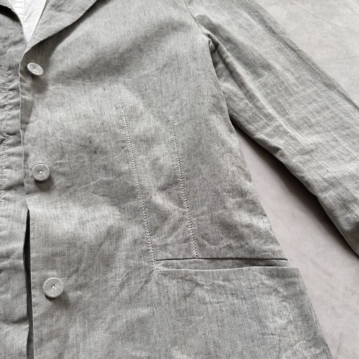 Annette Gortz Annette Gortz Artisanal Linen Jacket Rick Owens Vibe Size M / US 6-8 / IT 42-44 - 5 Thumbnail