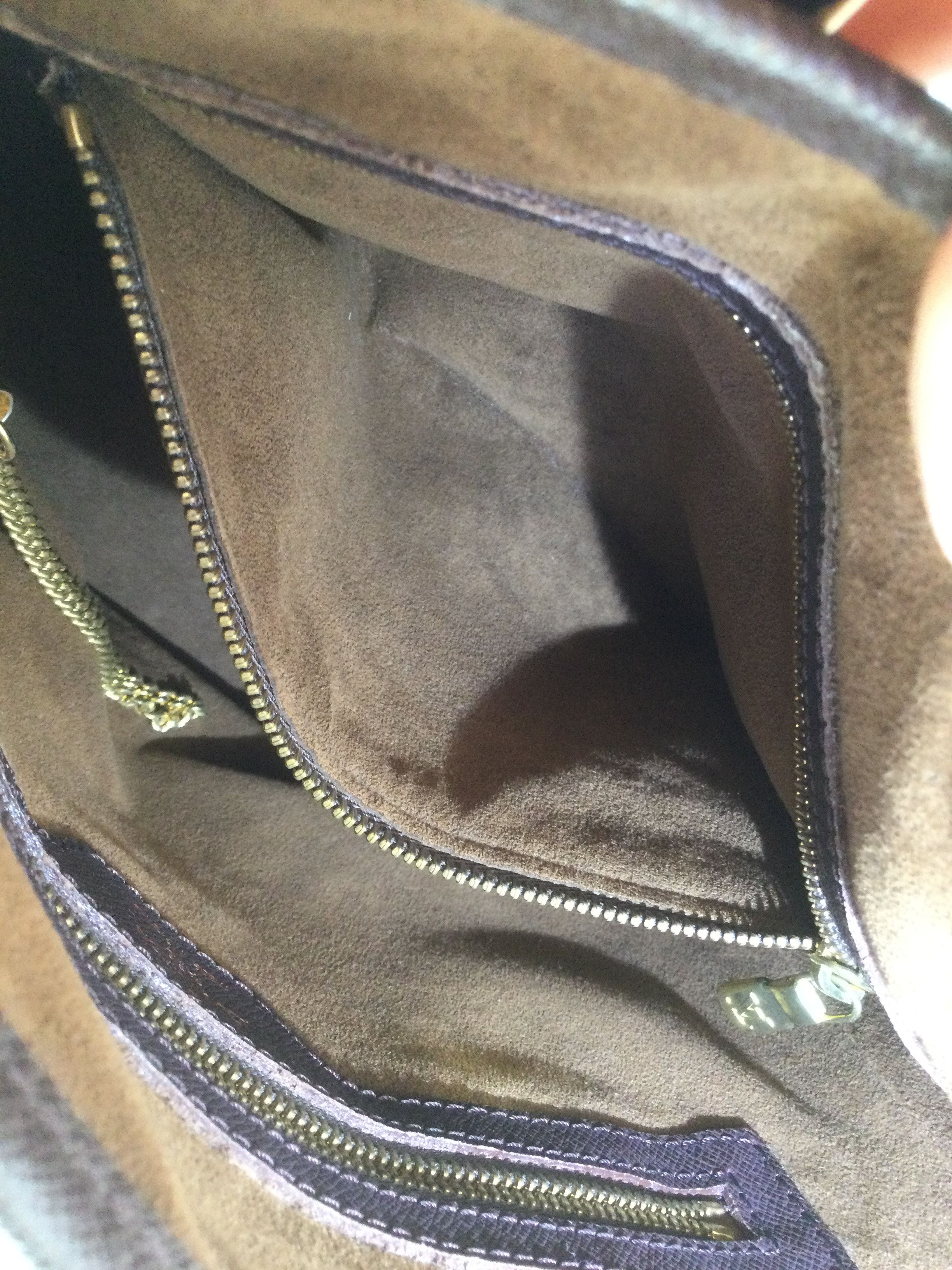 Louis Vuitton Pre-Owned Louis Vuitton Brown Checkered Bucket Bag Size ONE SIZE - 7 Thumbnail