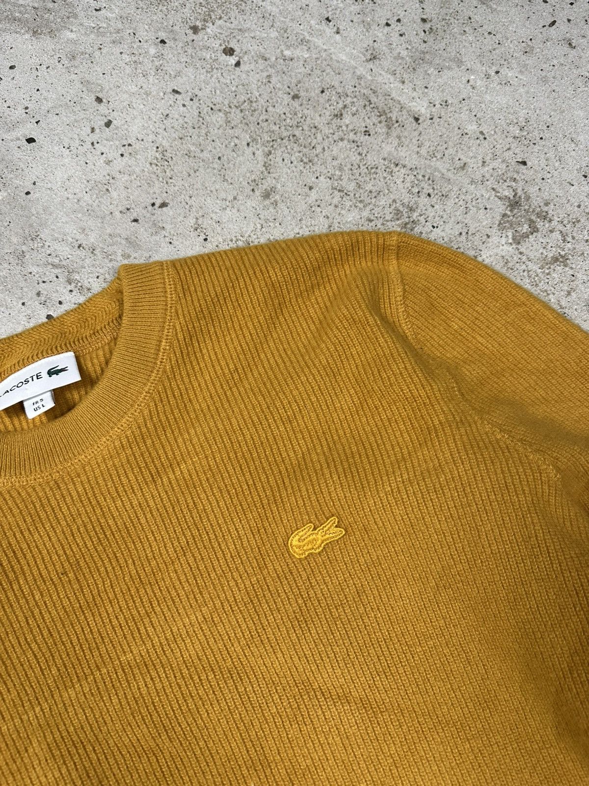 Lacoste × Vintage Lacoste Wool & Cashmere Small Logo Sweater Jumper Size US M / EU 48-50 / 2 - 5 Thumbnail