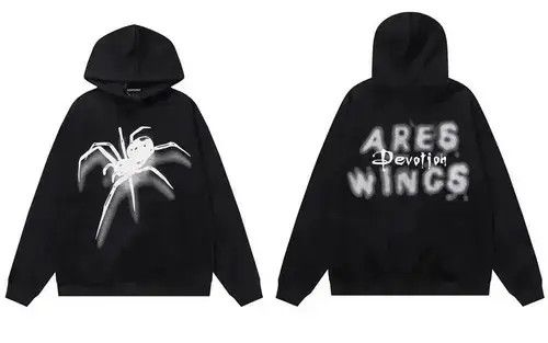 Japanese Brand × Vintage Y2K hoodie sweatshirt hip-hop Gothic Harajuku style pullover Size US L / EU 52-54 / 3 - 4 Thumbnail