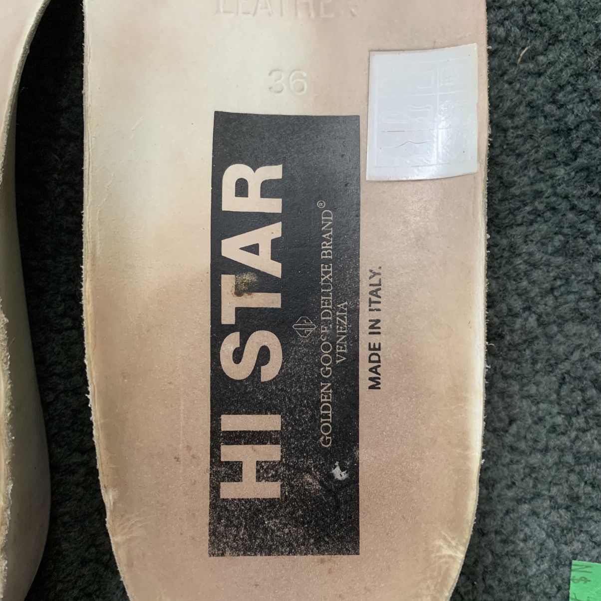 Golden Goose AUTHENTIC GOLDEN GOOSE DELIXE BRAND HI STAR SNEAKERS Size US 6 / IT 36 - 18 Thumbnail