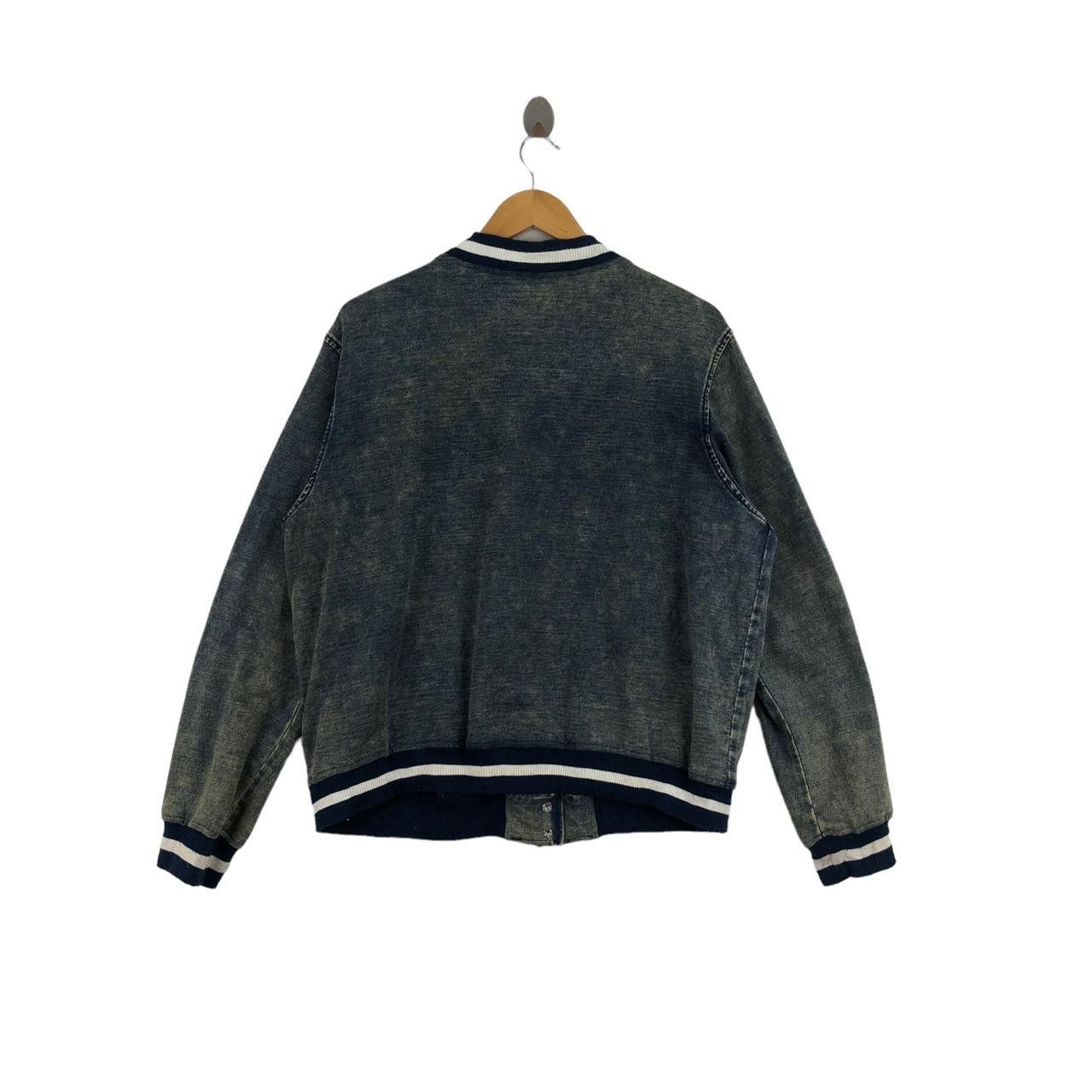Other PIPUE PIQUE DE Black Snap Button Denim Jeans Bomber Size M / US 6-8 / IT 42-44 - 2 Thumbnail