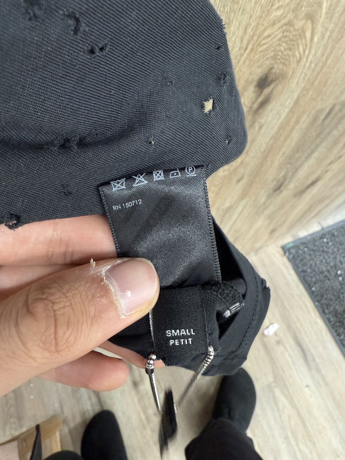 Amiri Amiri Black Shotgun Short Sleeve Size US S / EU 44-46 / 1 - 11 Thumbnail