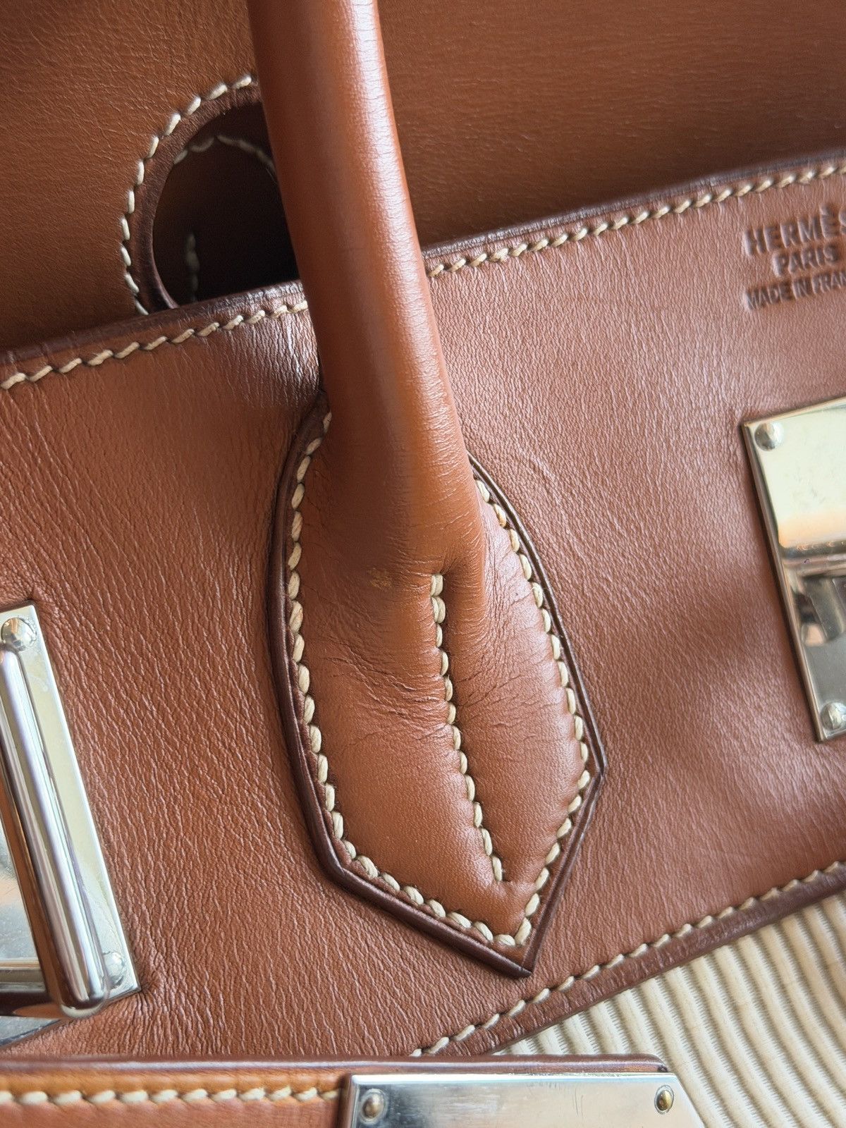 Hermes Hermès HAC 45 Crinoline Barenia Leather Size ONE SIZE - 14 Thumbnail