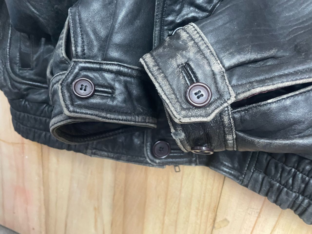 Designer × Vintage Vintage Urban Exprenn Leather Jacket Size US L / EU 52-54 / 3 - 3 Thumbnail