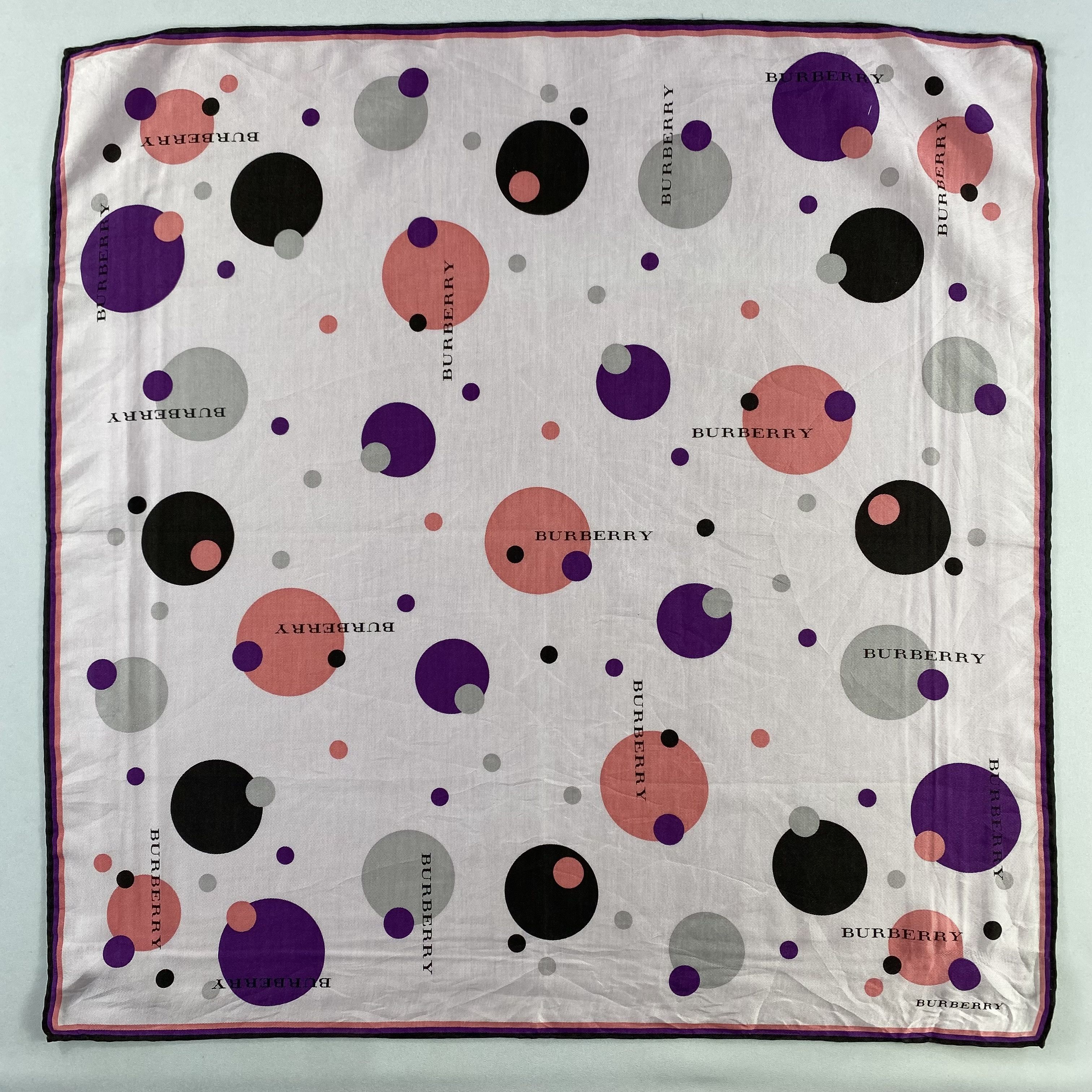 Burberry × Vintage Burberry Handkerchief / Neckerchief / Bandana-P1249 Size ONE SIZE - 1 Thumbnail
