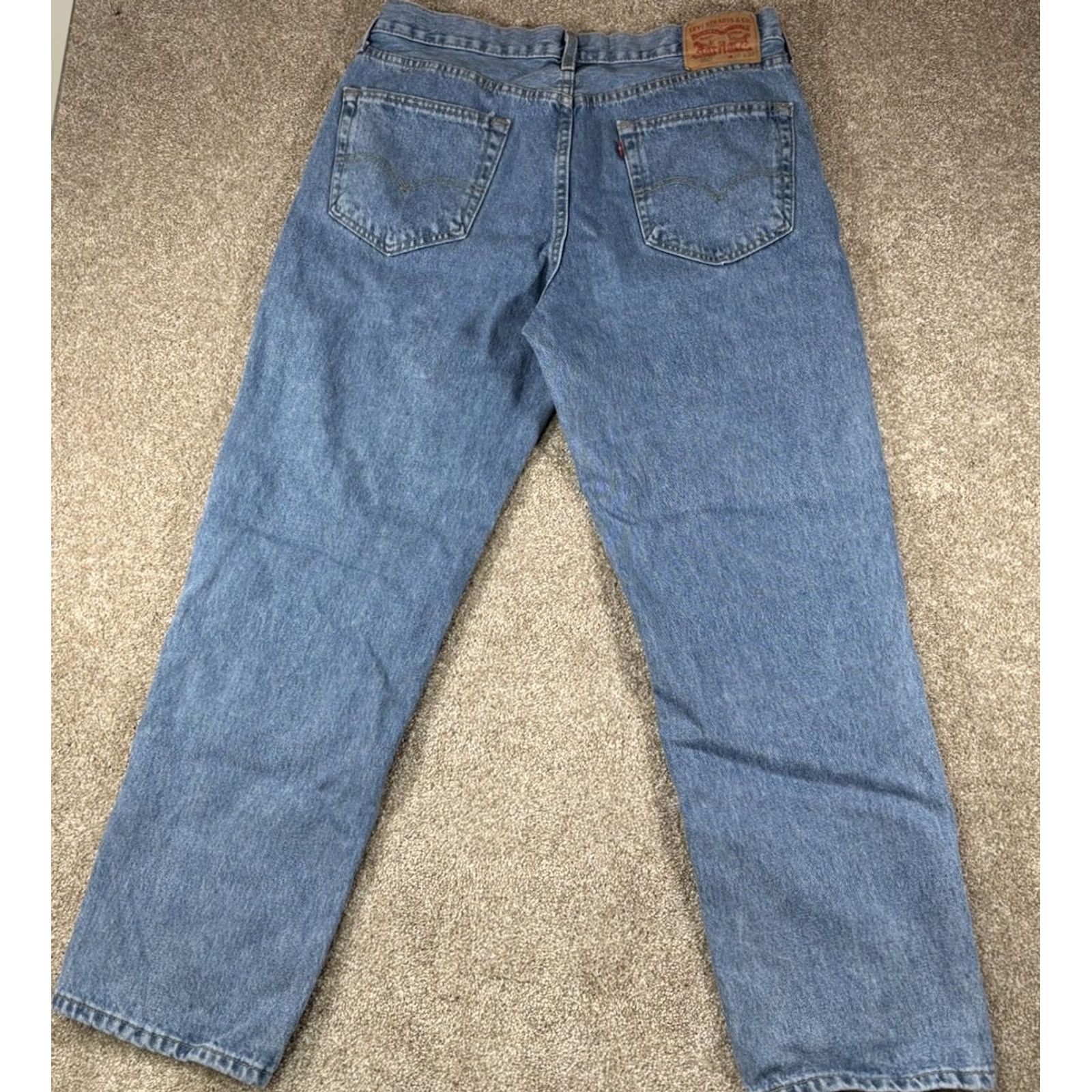 Levi's VINTAGE Levi's 550 Jeans Main Selling Point Brand Men 36 Jeans Blue Denim Relaxed 90s USA Mens Size US 36 / EU 52 - 4 Thumbnail