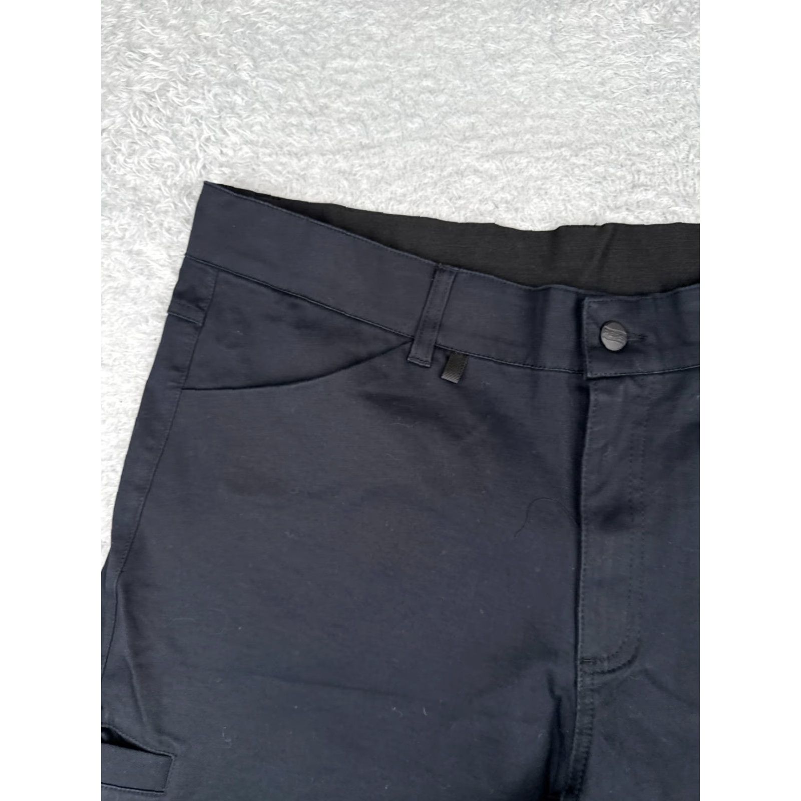 Vintage VINTAGE Pepsi Shorts Men 38 Black Blue Pocket Work Uniform Cotton Blend PM-SHORT 38x10 Size US 38 / EU 54 - 4 Thumbnail