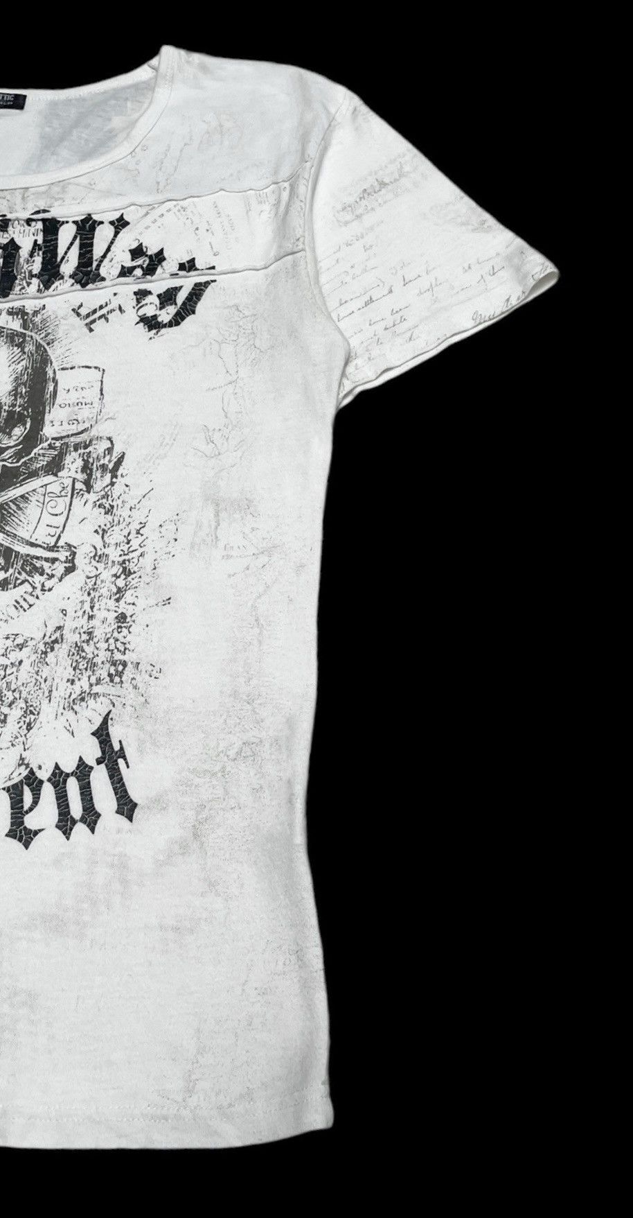 If Six Was Nine × In The Attic Rare Design Vintage Brand In The Attic Skull T-shirt 2000s Size US L / EU 52-54 / 3 - 6 Thumbnail