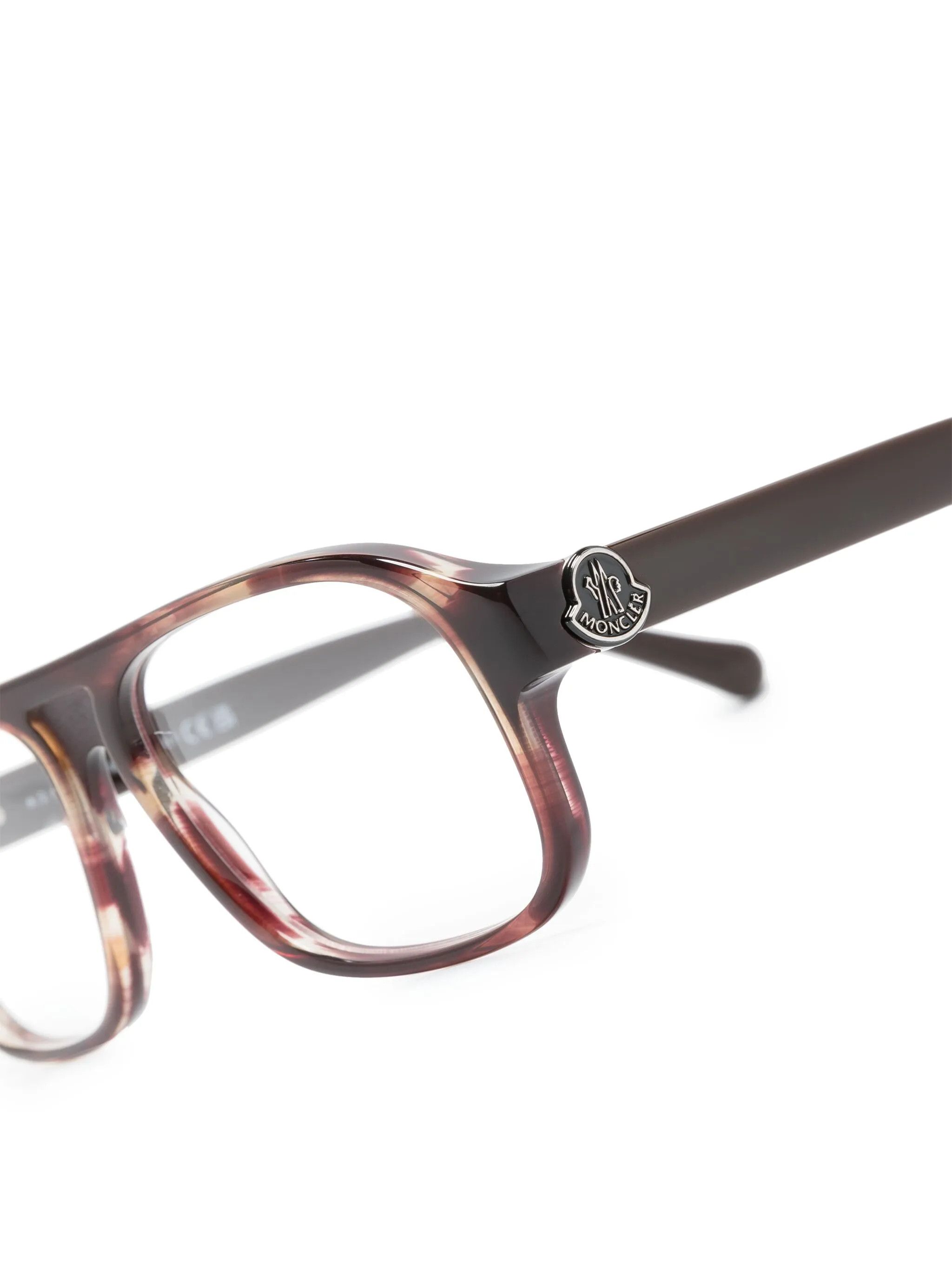 Moncler o1y0225 Size : OS / 54 mm Eyeglass Frame in Brown Size ONE SIZE - 3 Thumbnail