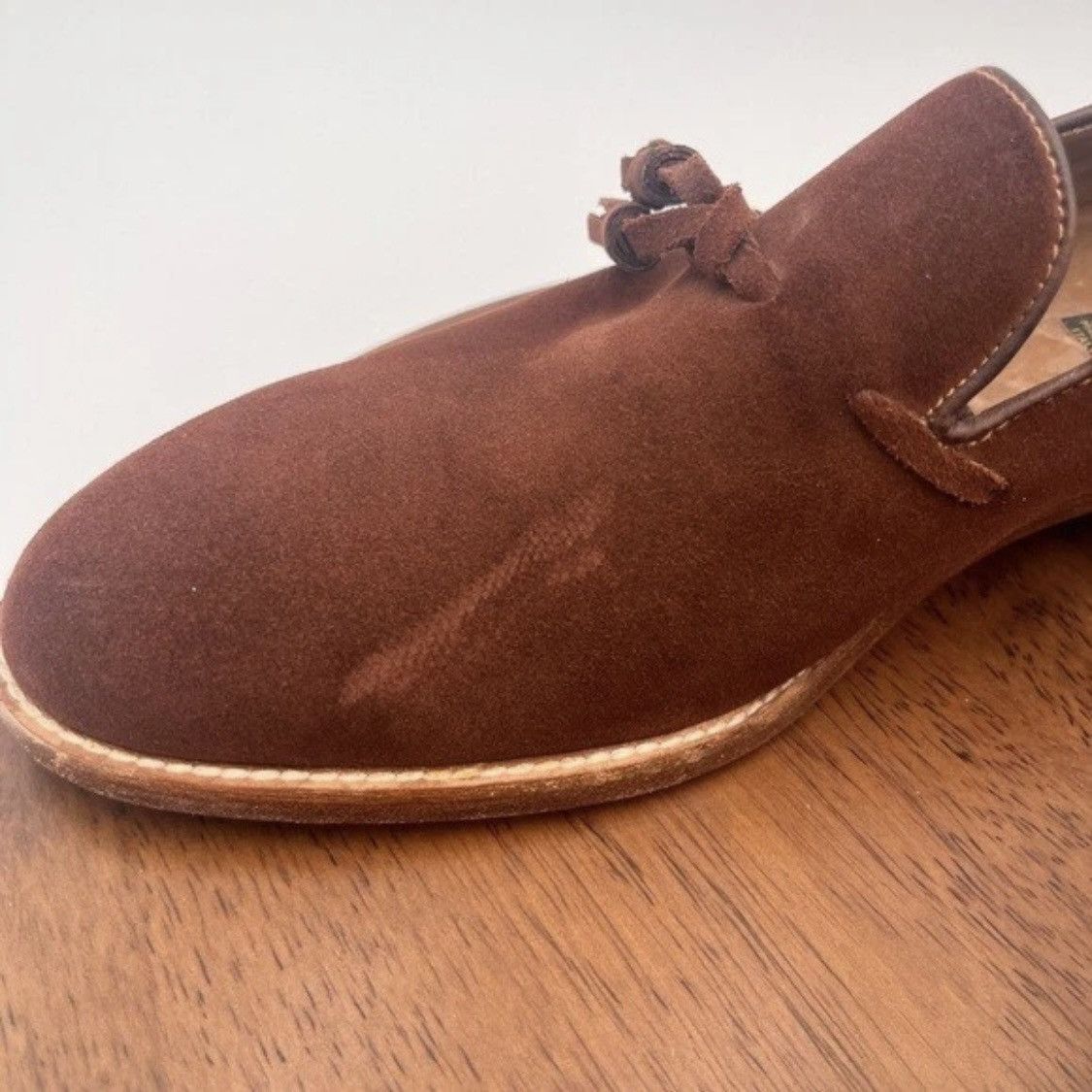 Other Carrano Tassel Suede Made In Italy Loafers Mens EU 41 / US 8 Size US 8 / EU 41 - 7 Thumbnail