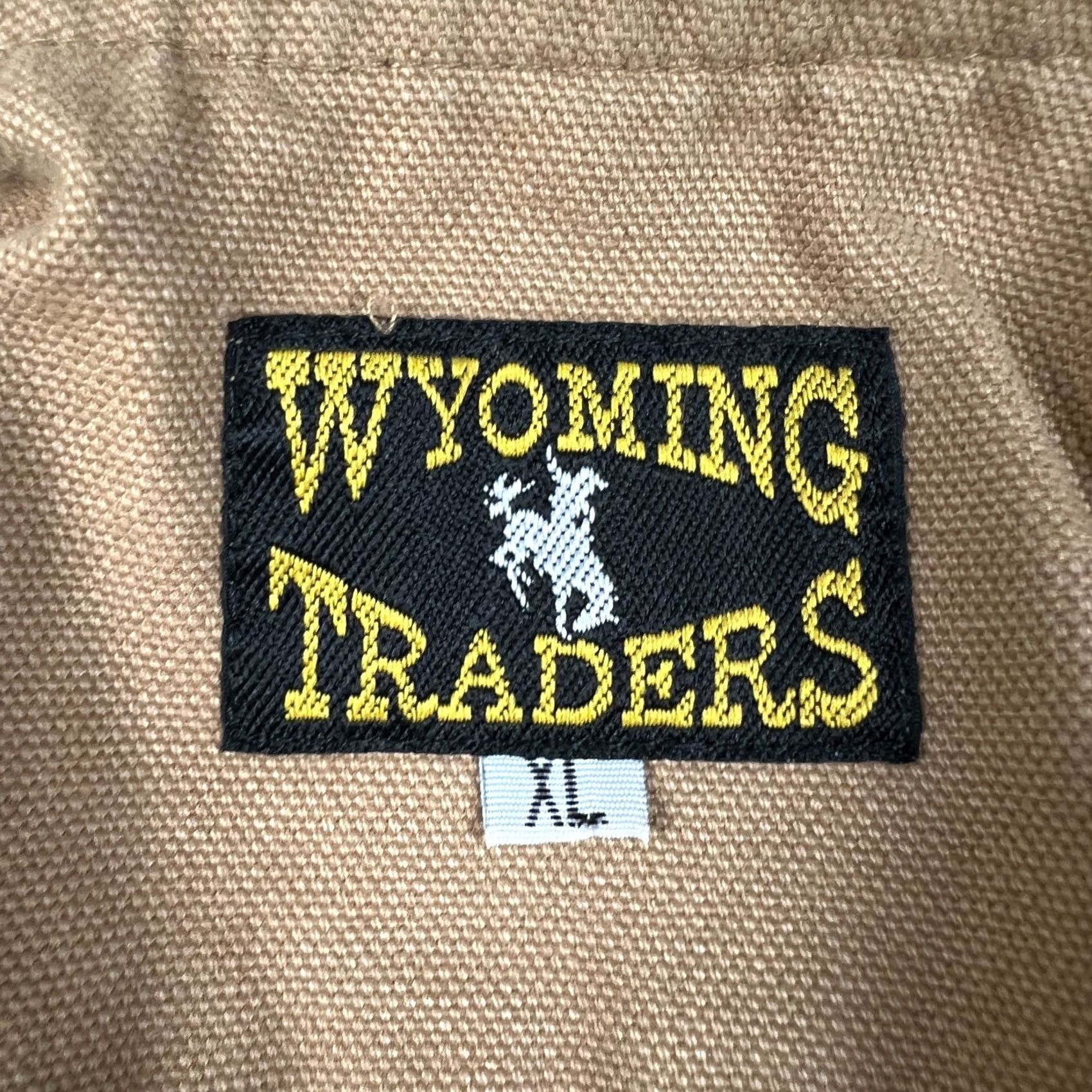Vintage Wyoming Traders Bronco Vest Canvas Snap Button XL Men Beige Western Rodeo Cowboy Size US XL / EU 56 / 4 - 4 Thumbnail