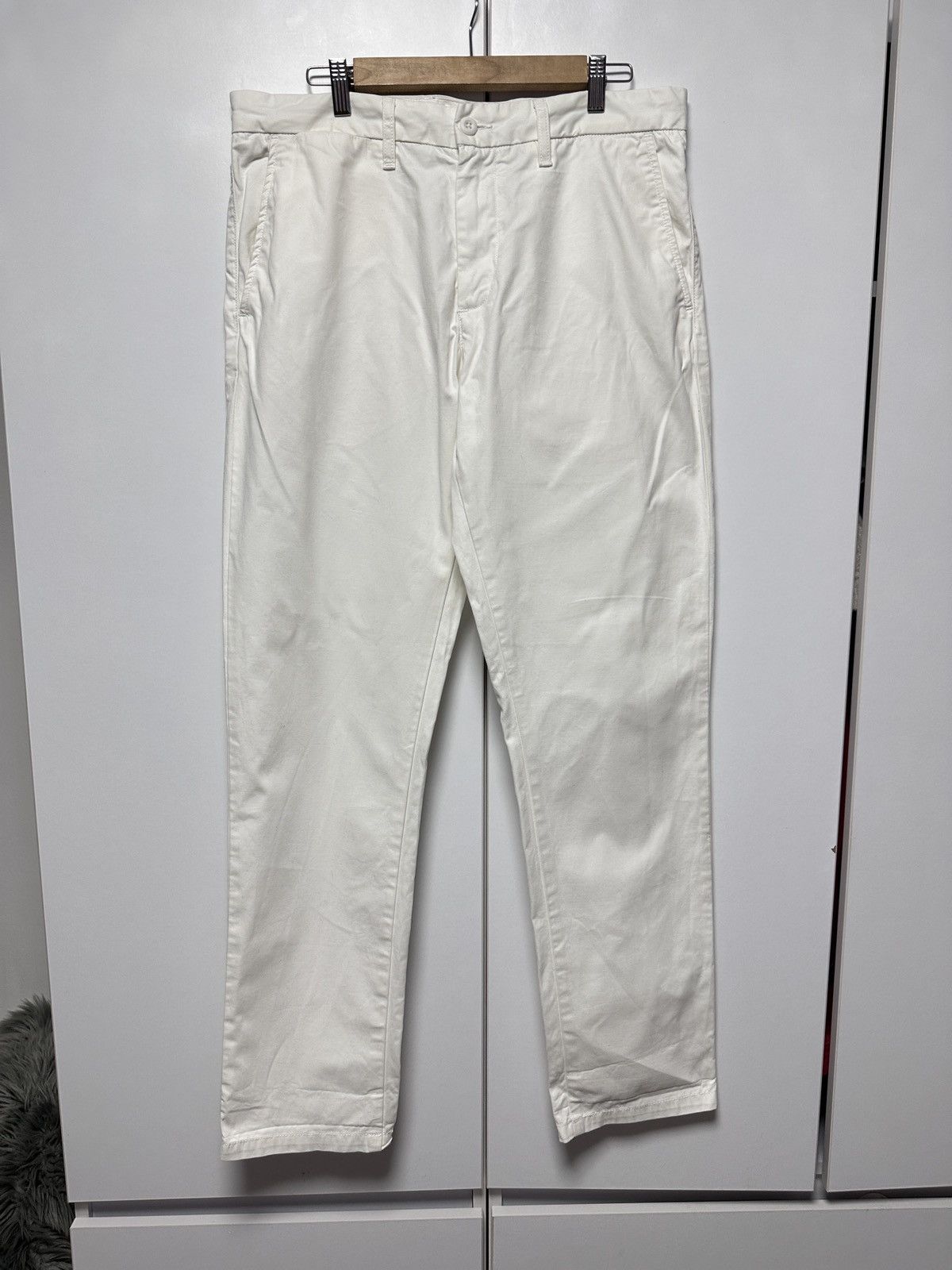 Carhartt Carhartt White Cotton Pants Men’s Size32 Excellent Condition Size US 32 / EU 48 - 1 Thumbnail
