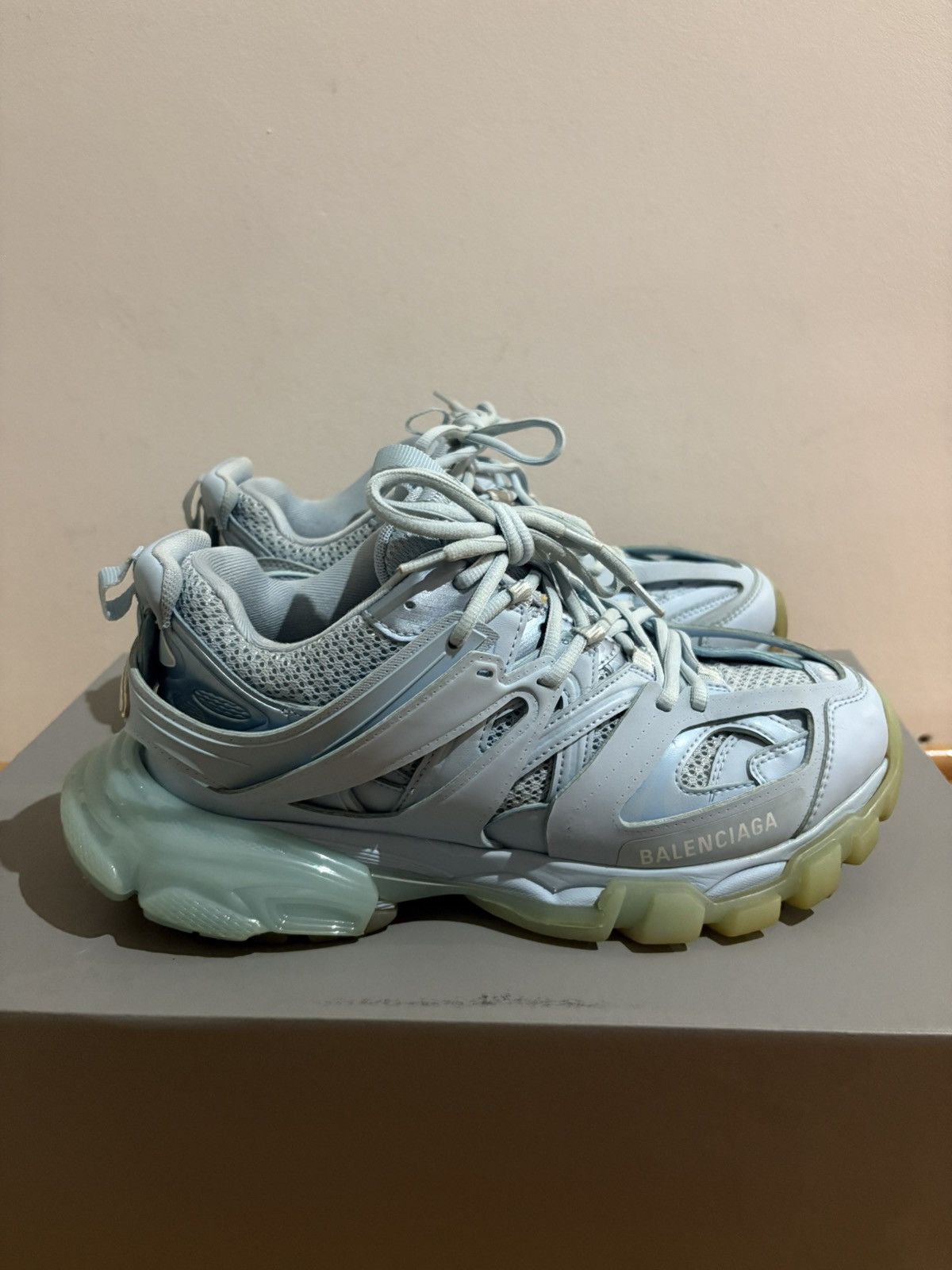 Balenciaga Balenciaga Track baby blue size 40 Size US 7 / EU 40 - 3 Thumbnail