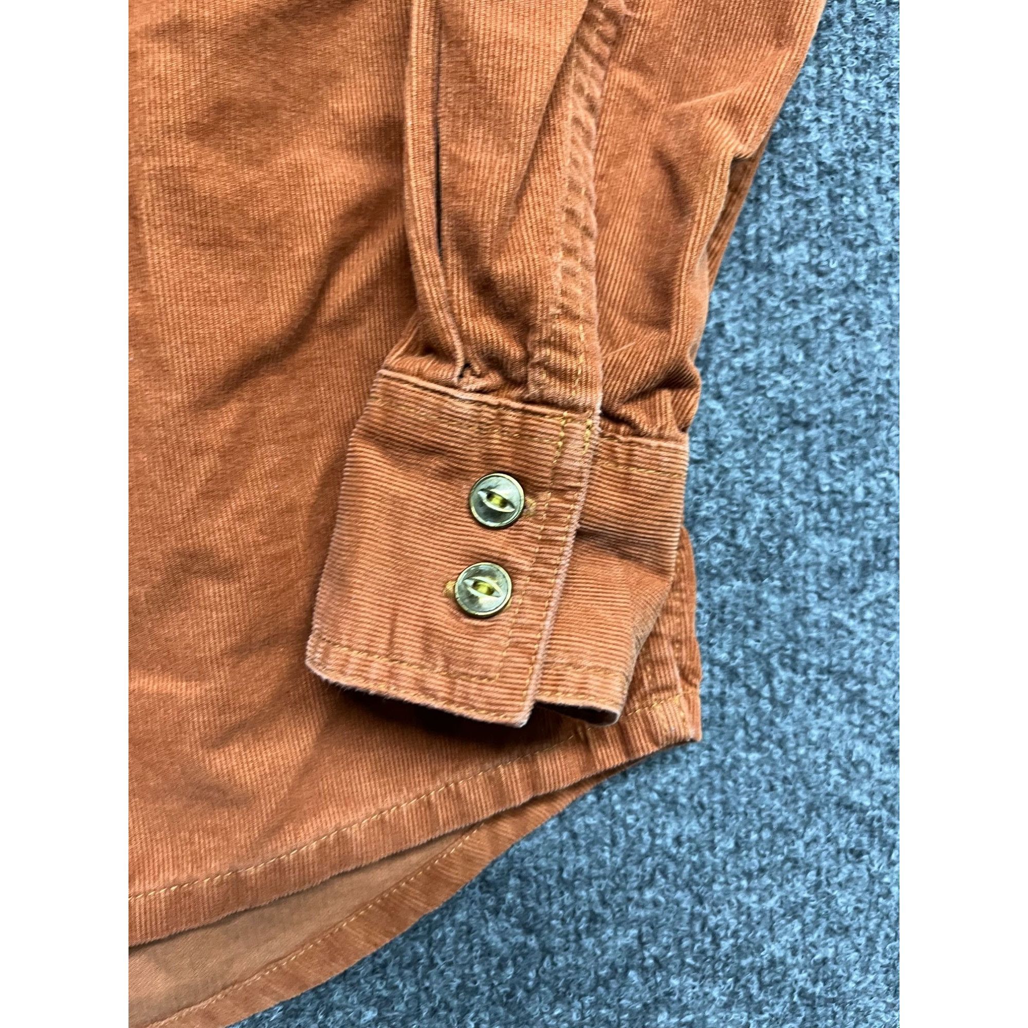 Patagonia Patagonia Women's Size 0 Brown Earth Organic Cotton Button F Size XS / US 0-2 / IT 36-38 - 3 Thumbnail