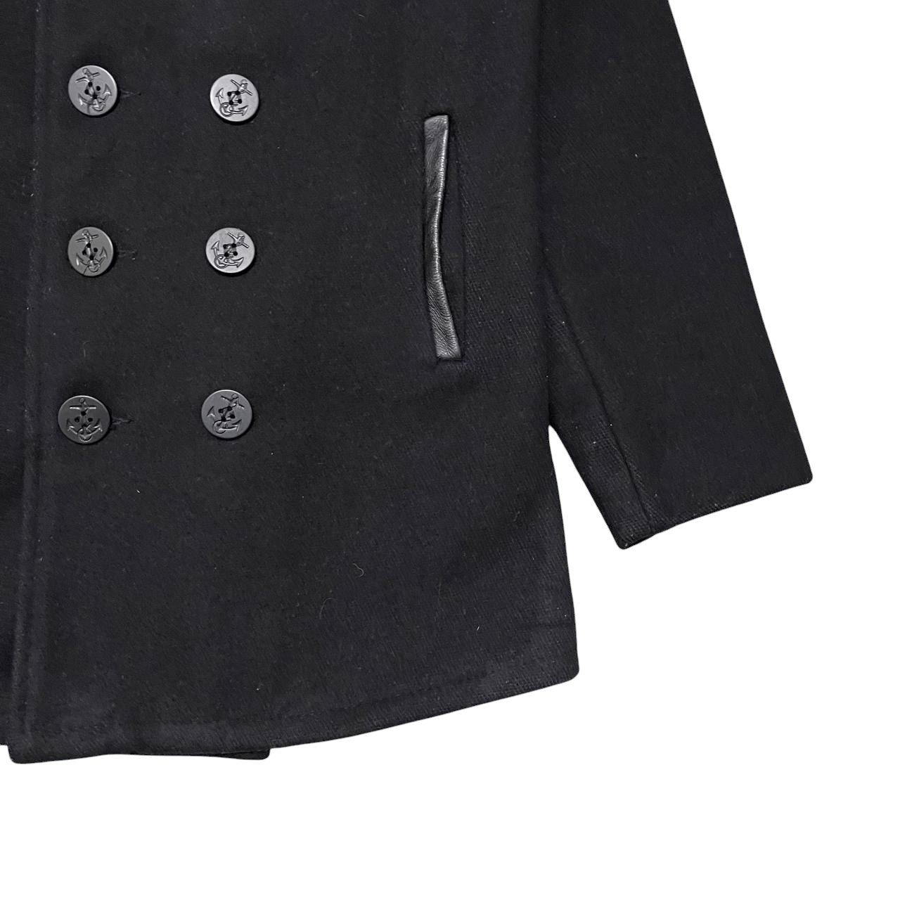 Journal Standard × Schott Schott x Journal Standard Wool Peacoat Size US S / EU 44-46 / 1 - 4 Thumbnail