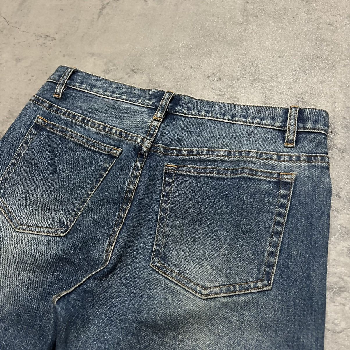 A.P.C. A.P.C. Petit New Standard Mid Rise Taper Leg Denim Jeans Size US 30 / EU 46 - 6 Thumbnail
