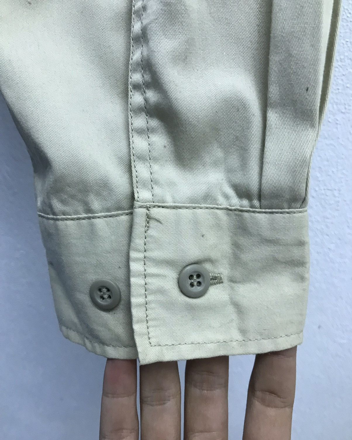 Dickies × Vintage Vintage Dickies Long Sleeve Shirt Button Up Size US L / EU 52-54 / 3 - 10 Thumbnail