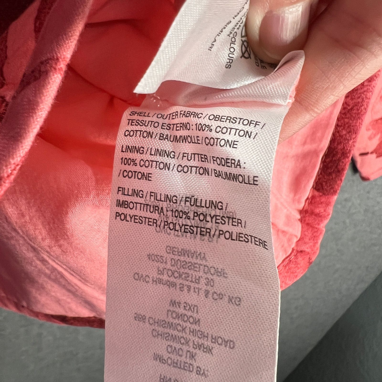 Denim & Co. Denim & Co. Cotton Quilted Jacket Rose Floral Size X-Large Size XL / US 12-14 / IT 48-50 - 8 Thumbnail