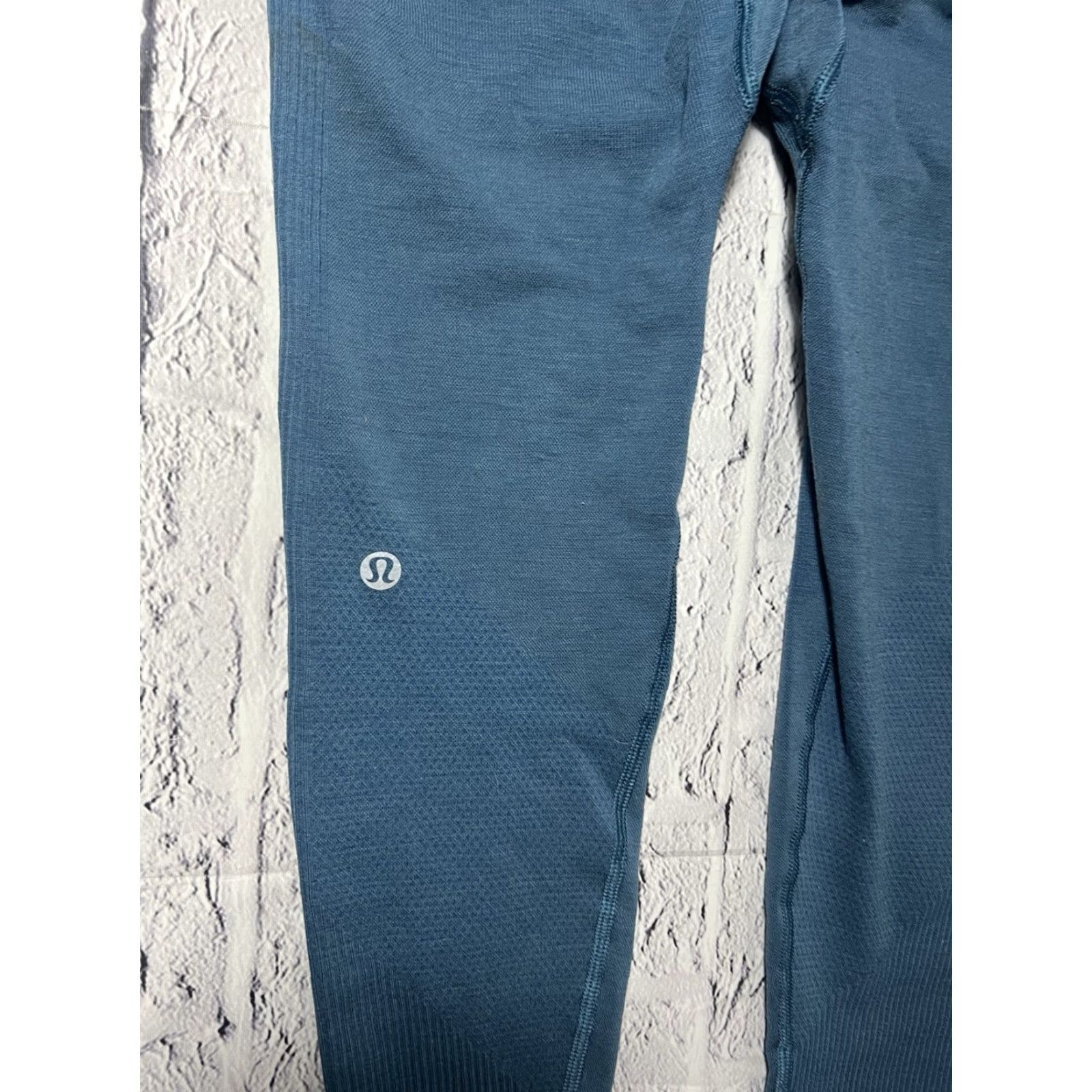 Lululemon Lululemon Rib Panel Tidewater Teal Leggings Size 2 Womens Activewear Ribbed Align Leggings Blue 2 Size 26" / US 2 / IT 38 - 4 Thumbnail