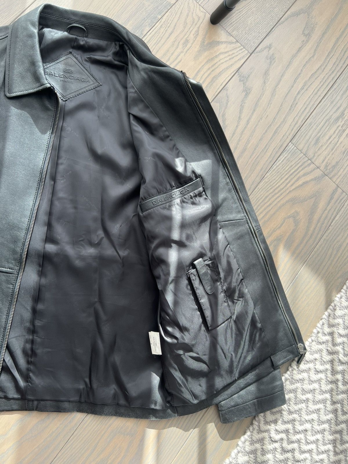Balenciaga Balenciaga 1997 leather jacket Size US M / EU 48-50 / 2 - 6 Thumbnail