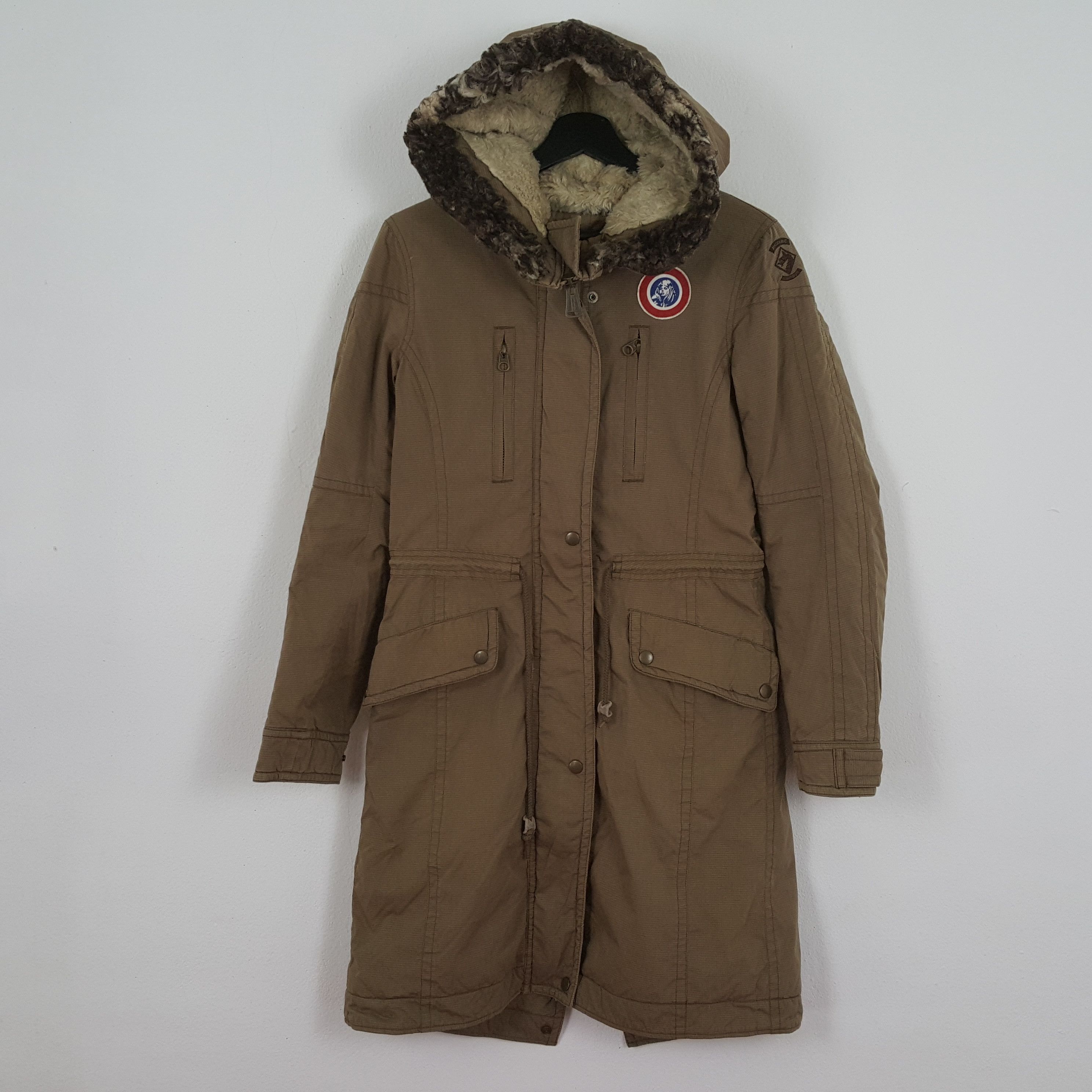 Hysteric Glamour × Japanese Brand × Vintage HYSTERIC GLAMOUR Winter Style Custom Art Parkas Jacket Size S / US 4 / IT 40 - 3 Thumbnail