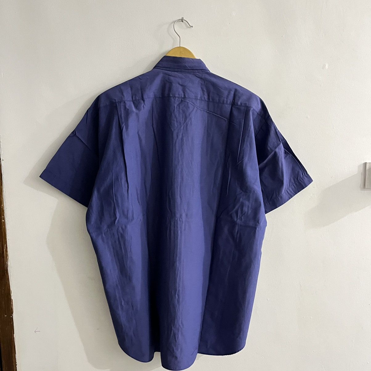 Japanese Brand Jun Ashida - Basic Minimalist Button Up Shirt Size US L / EU 52-54 / 3 - 8 Thumbnail
