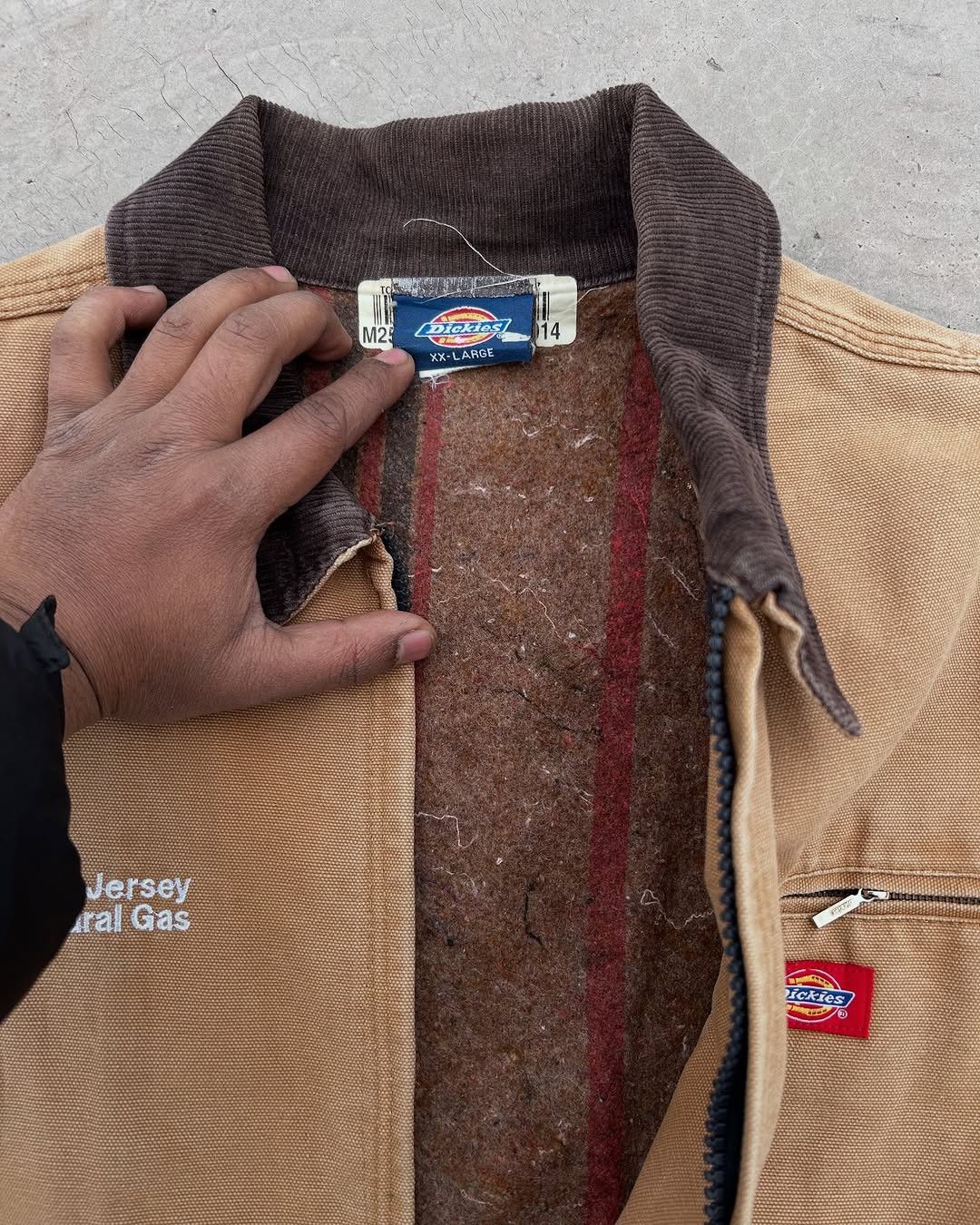 Carhartt × Dickies Vintage 90's Dickies Detroit Quilted Linned Denim Jacket Size US XL / EU 56 / 4 - 5 Thumbnail