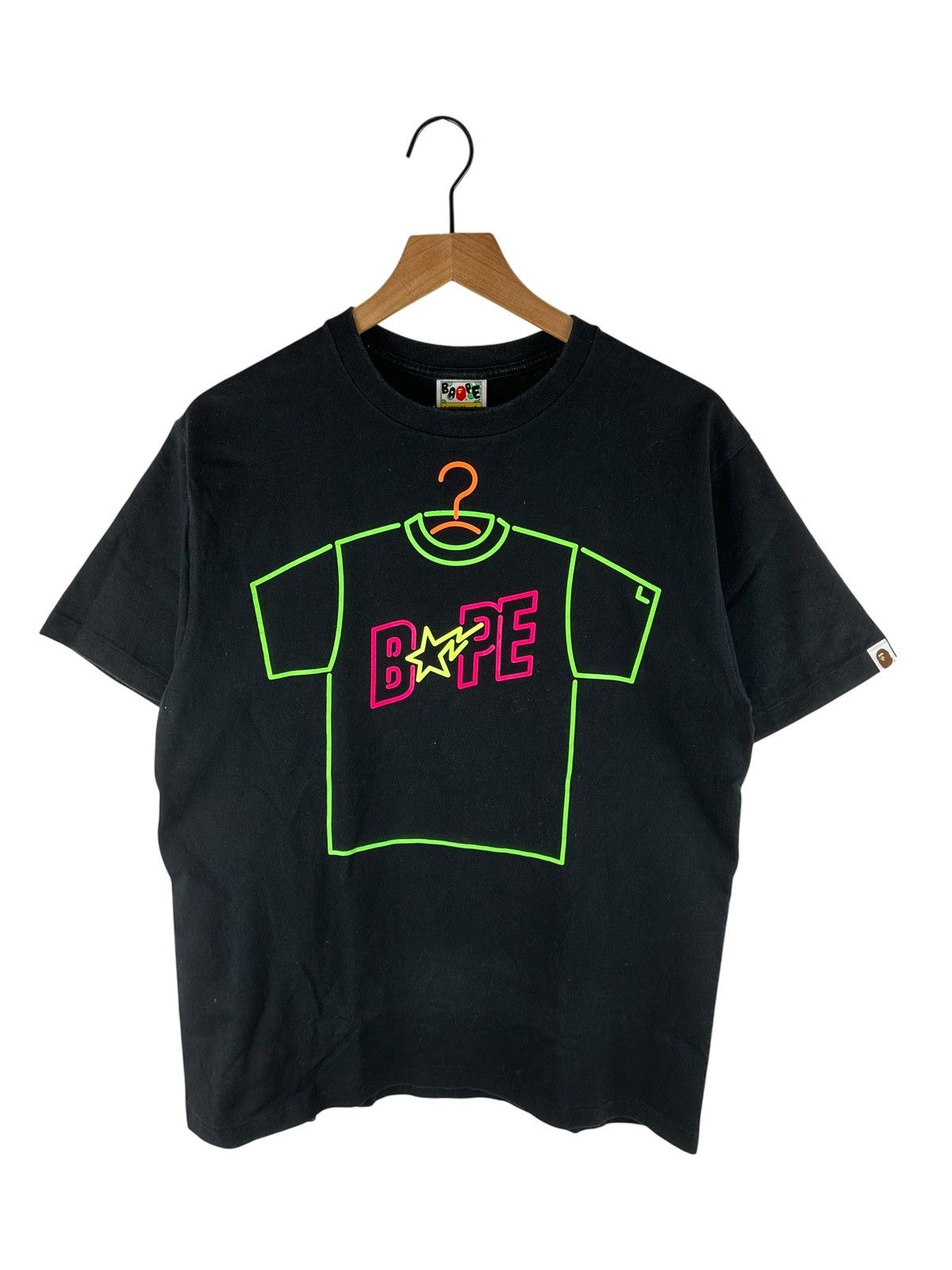 Bape AW20 Bape x Dover Street Market Neon Tee Size US L / EU 52-54 / 3 - 1 Thumbnail
