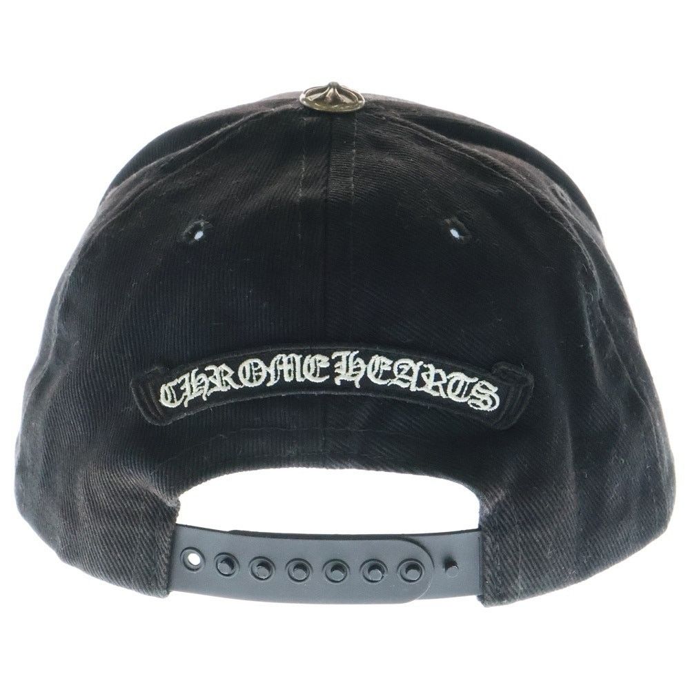 Chrome Hearts Chrome Hearts Scroll Label Black Baseball Cap Size ONE SIZE - 2 Thumbnail